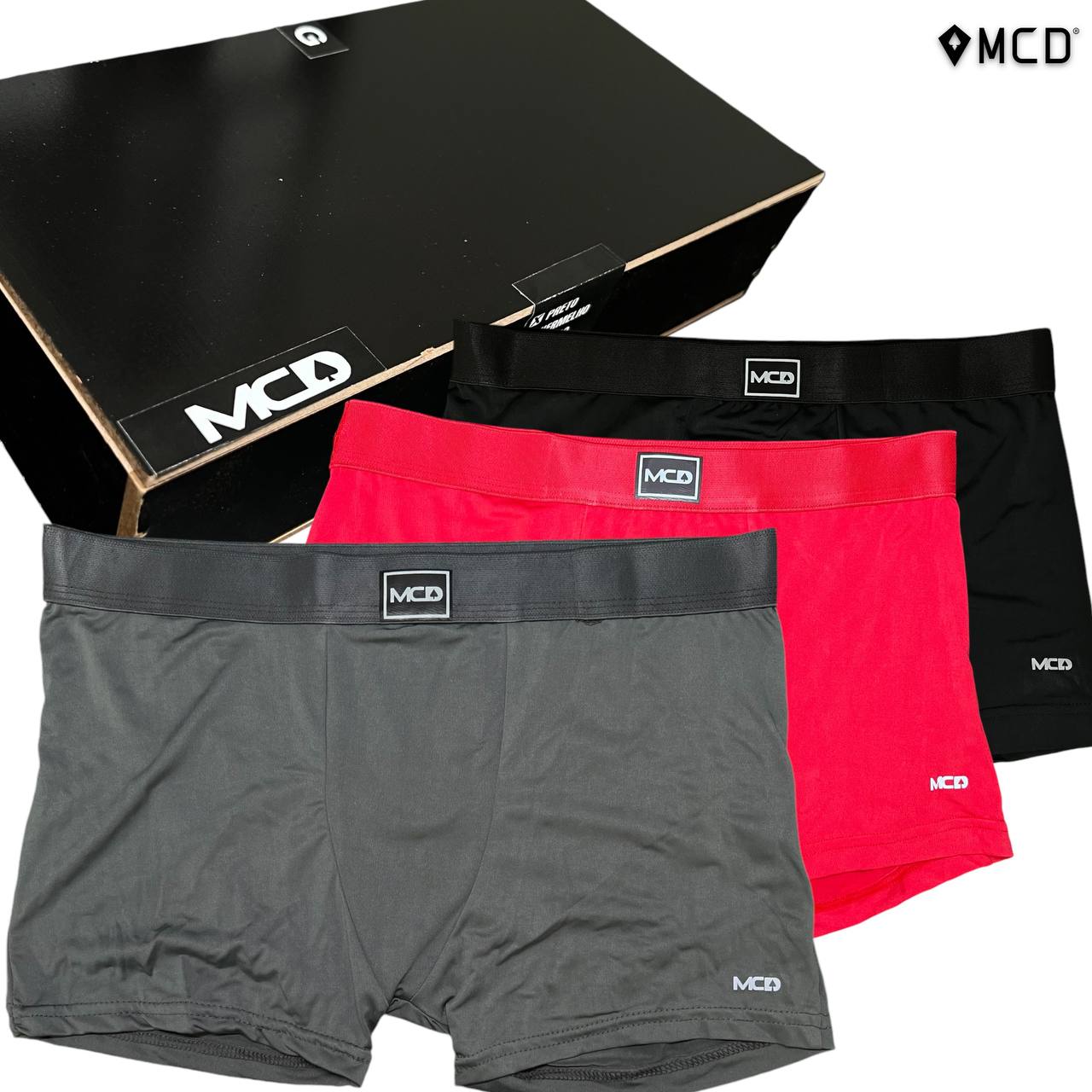 Kit Cueca Premium na Caixa de MADEIRA