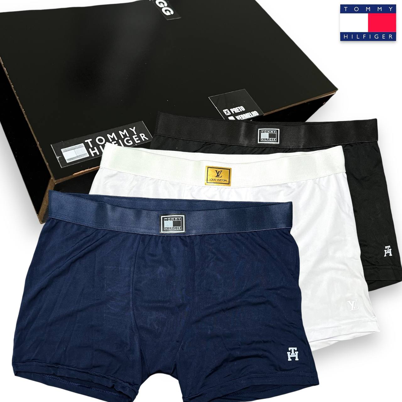 Kit Cueca Premium na Caixa de MADEIRA
