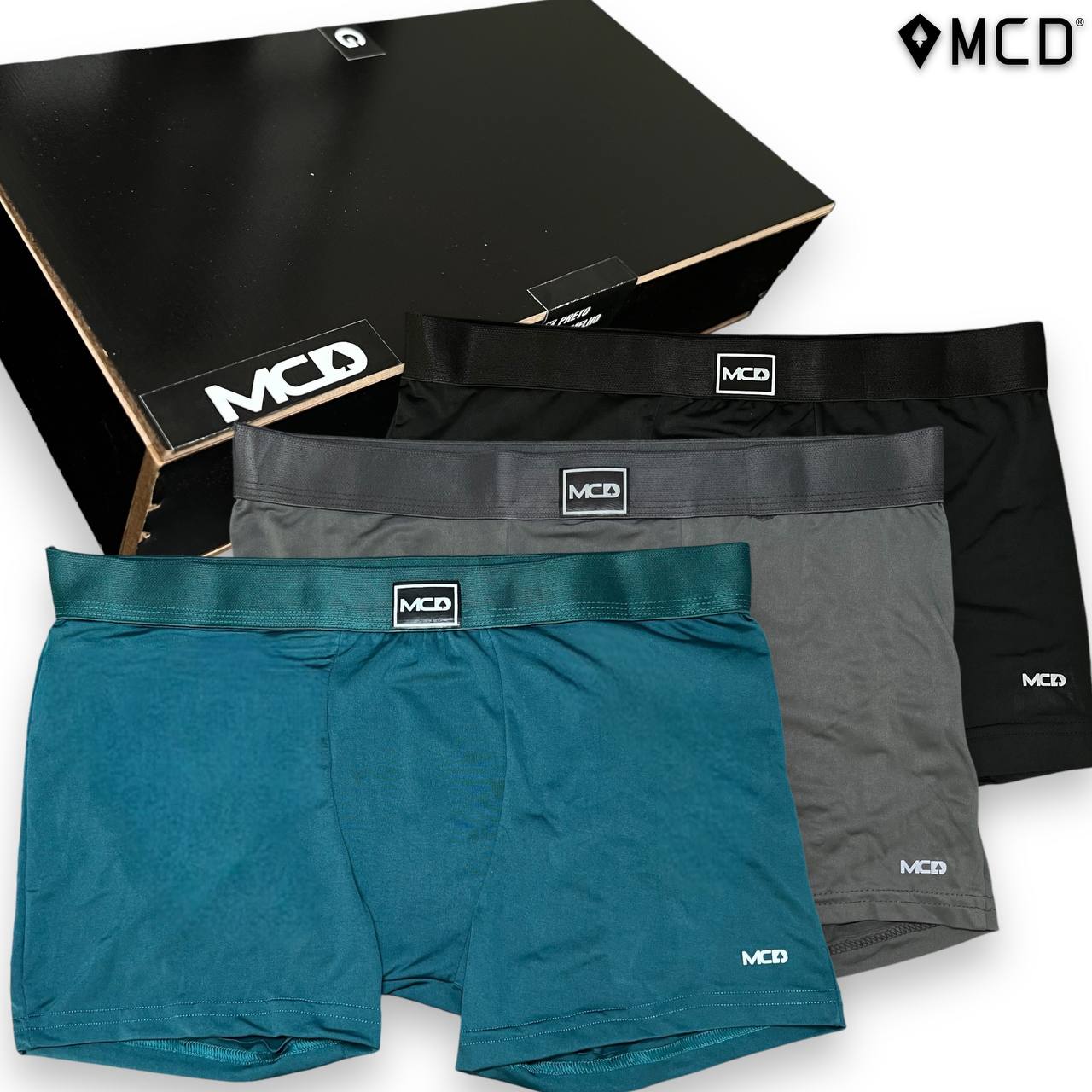 Kit Cueca Premium na Caixa de MADEIRA