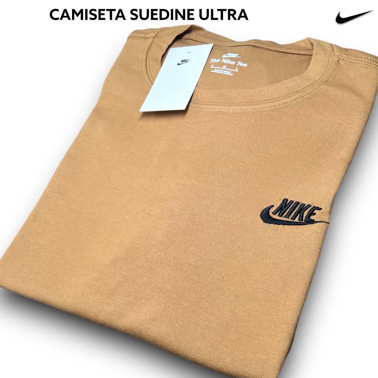 Camiseta Suedine 1:1 ULTRA - NIKE arte em bordado madeira