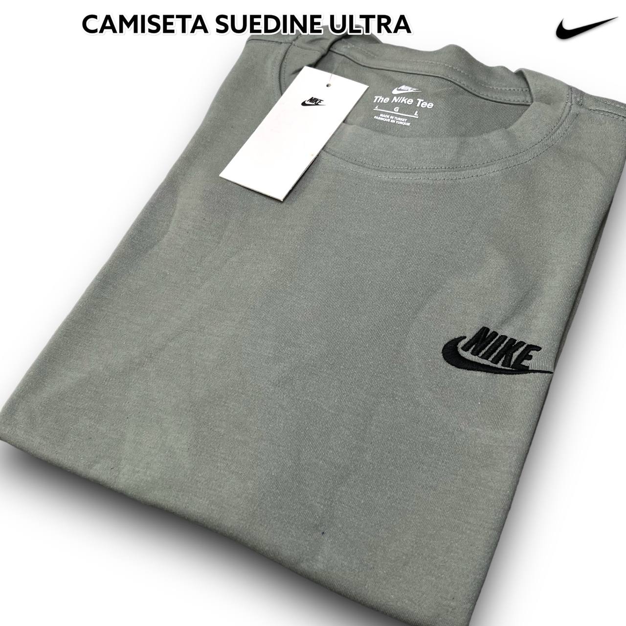 Camiseta Suedine 1:1 ULTRA - NIKE arte em bordado madeira