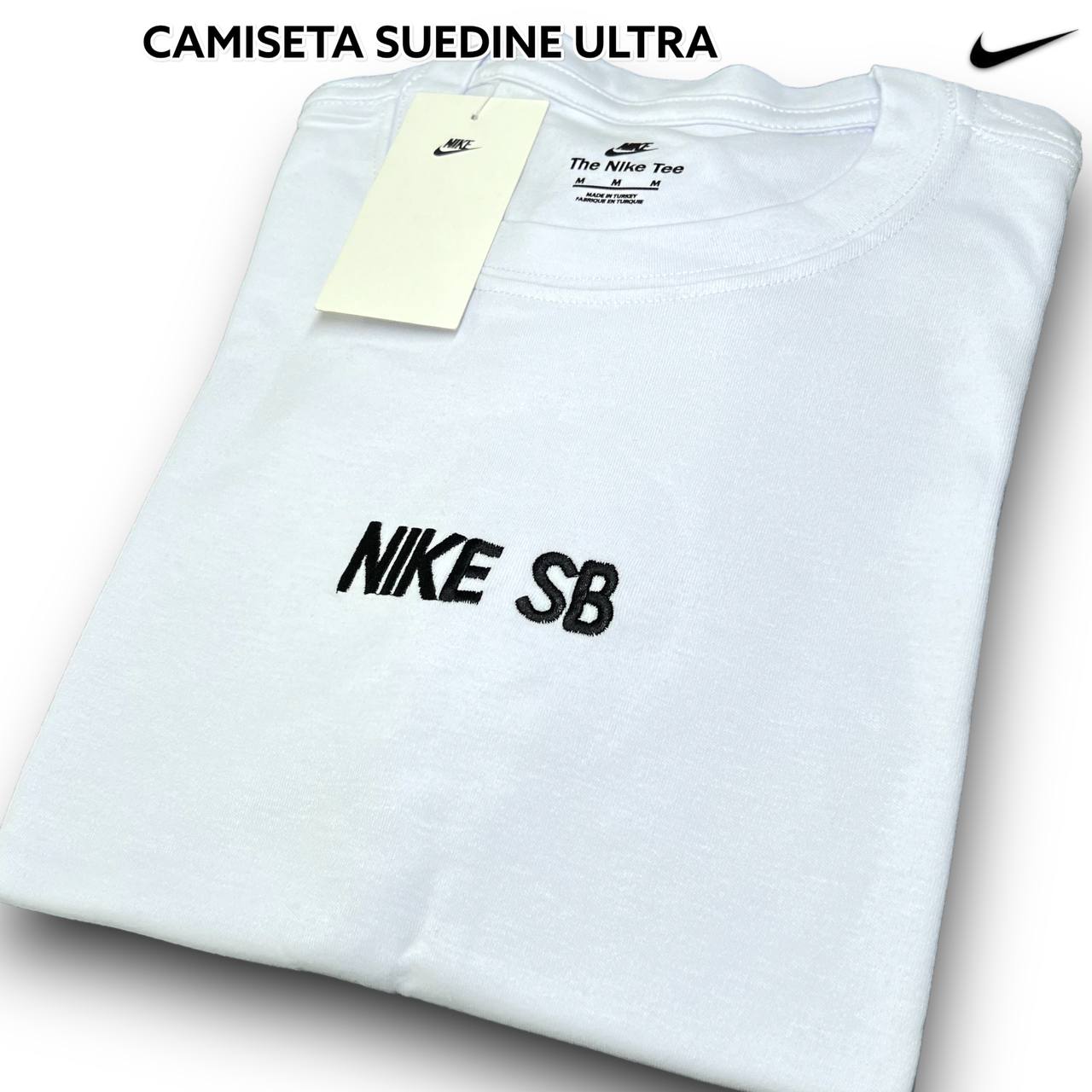 Camiseta Suedine 1:1 ULTRA - NIKE arte em bordado madeira