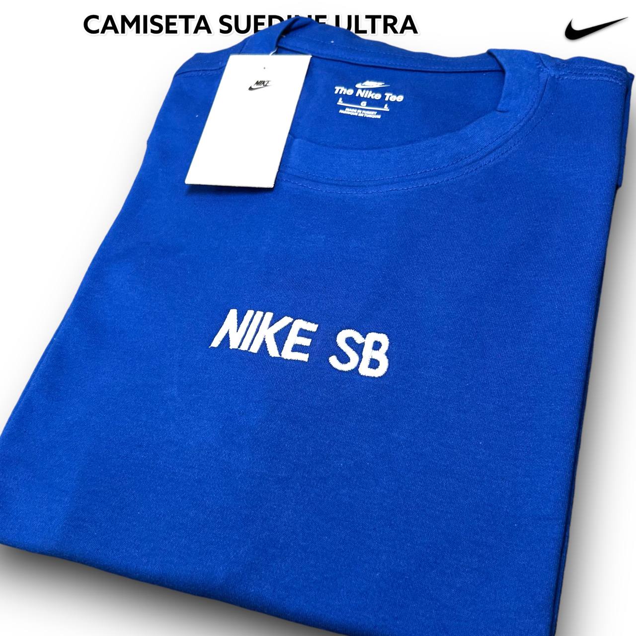 Camiseta Suedine 1:1 ULTRA - NIKE arte em bordado madeira
