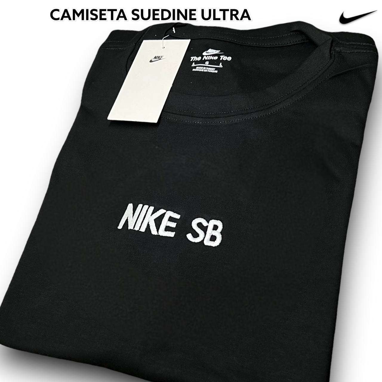 Camiseta Suedine 1:1 ULTRA - NIKE arte em bordado madeira