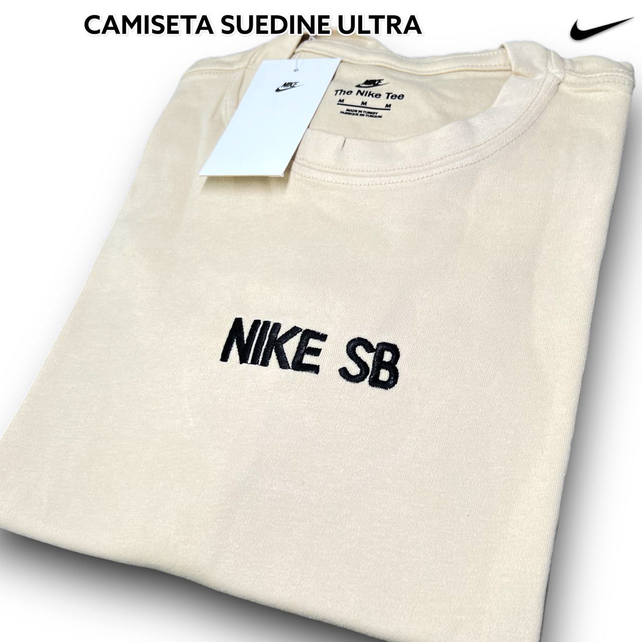 Camiseta Suedine 1:1 ULTRA - NIKE arte em bordado madeira