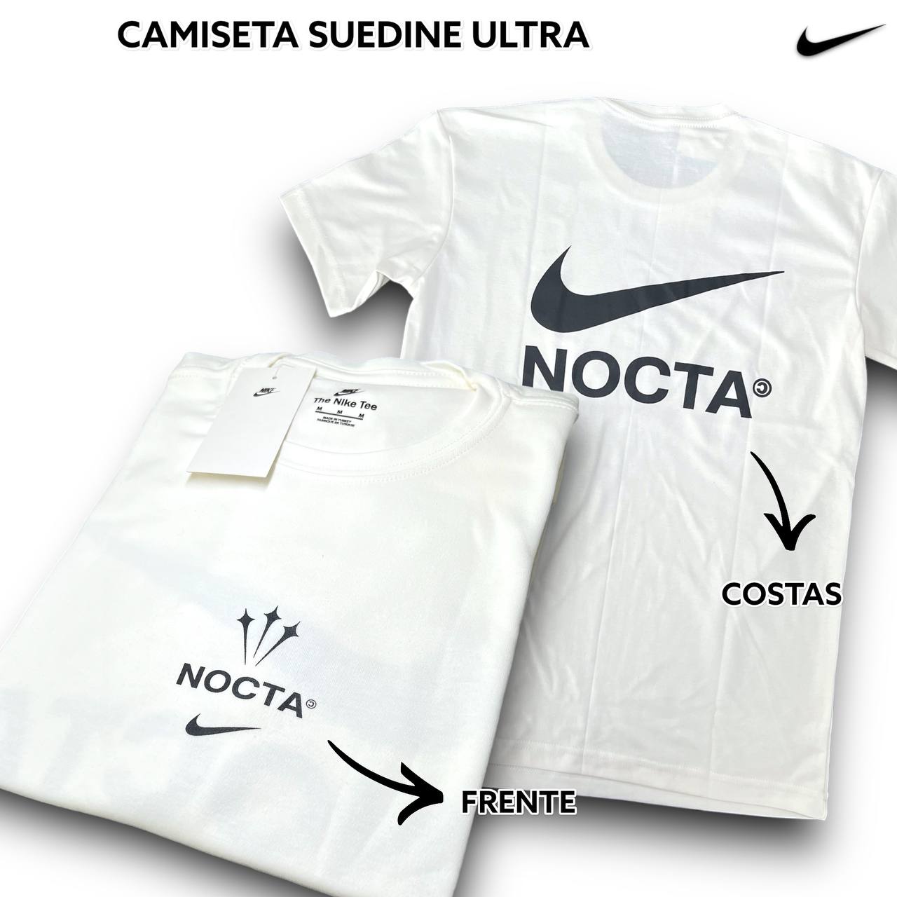 Camiseta Suedine 1:1 ULTRA - NIKE arte em DTF frente e costas