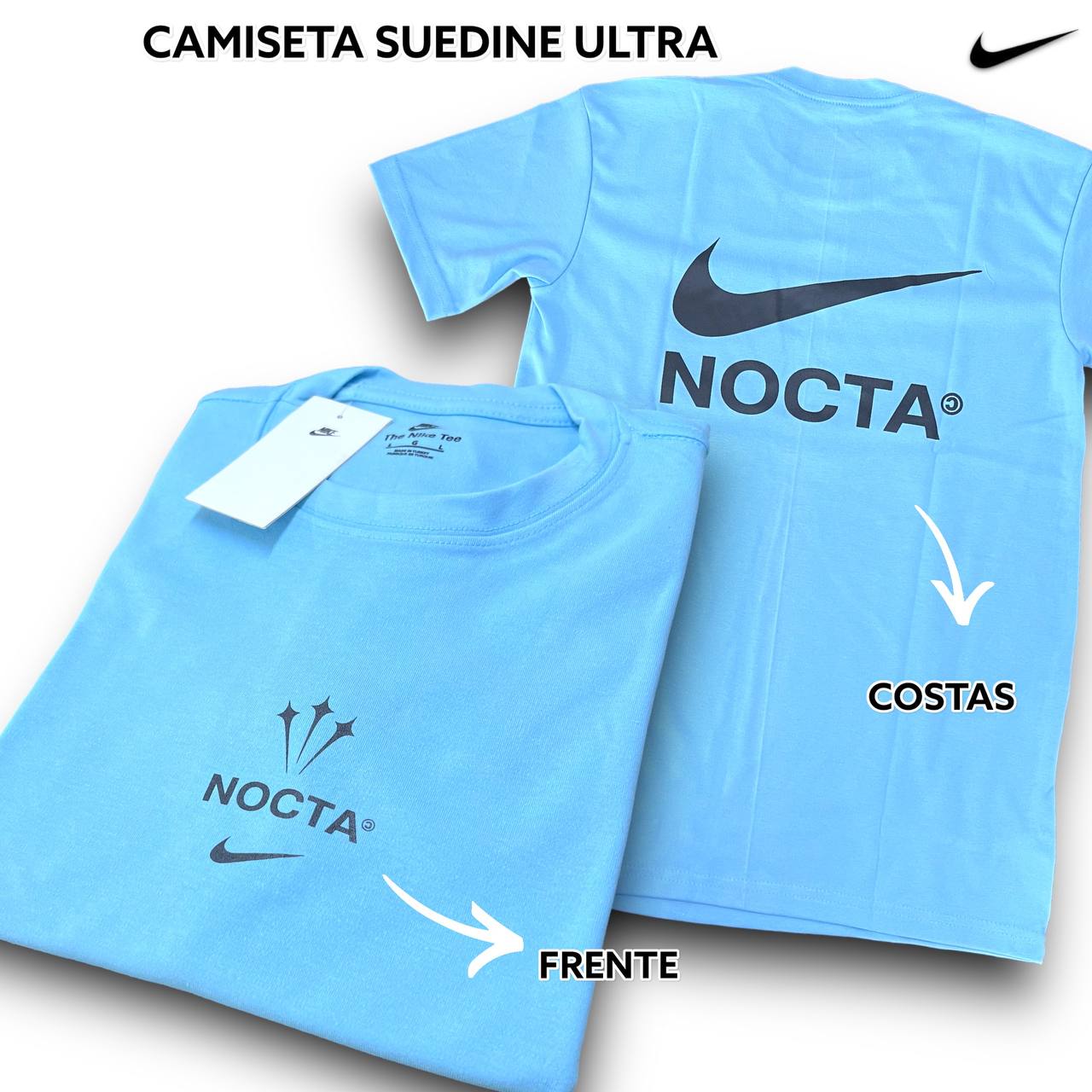 Camiseta Suedine 1:1 ULTRA - NIKE arte em DTF frente e costas