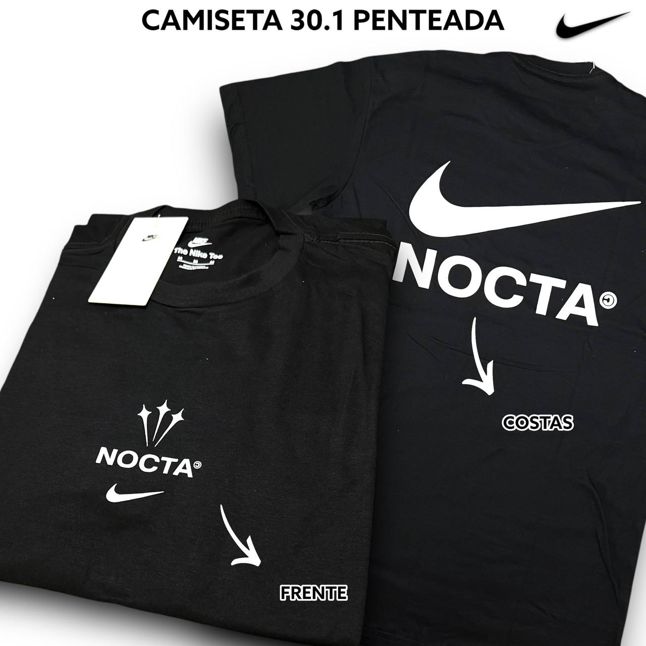 Camiseta 30.1 Penteada arte em DTF