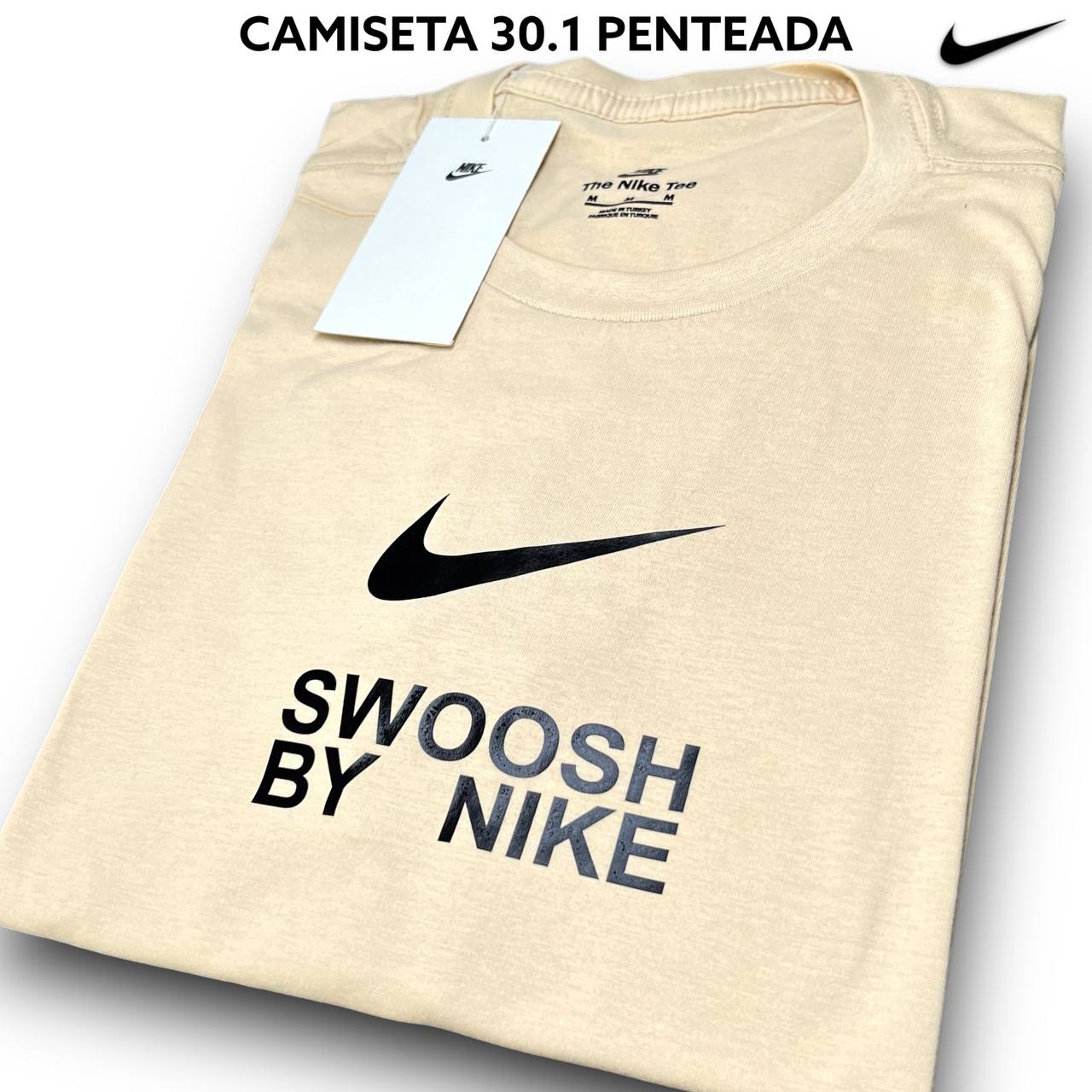 Camiseta 30.1 Penteada - NIKE arte em DTF