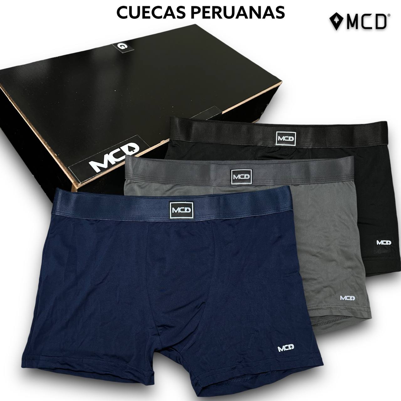 Kit Cueca Premium na Caixa de MADEIRA