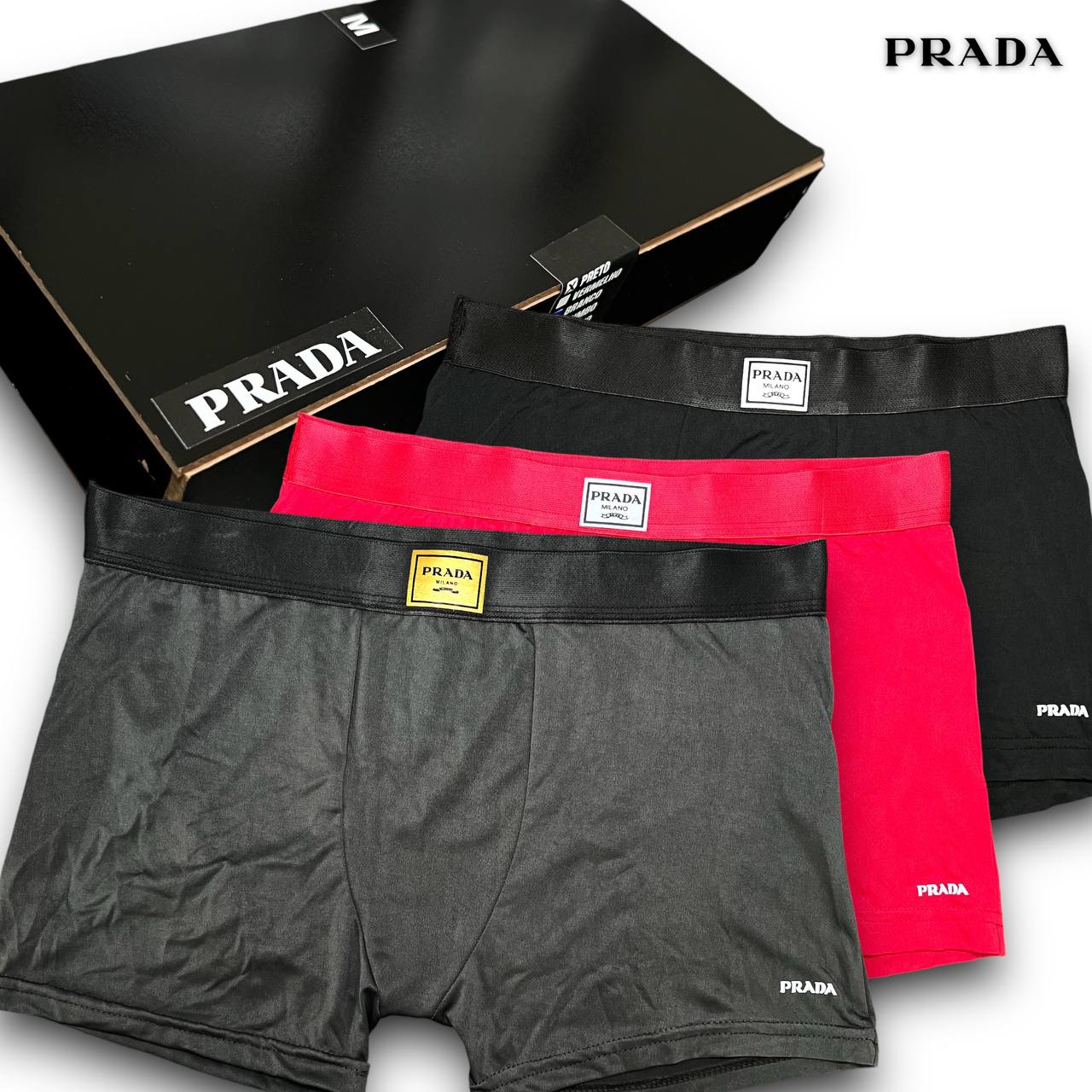 Kit Cueca Premium na Caixa de MADEIRA