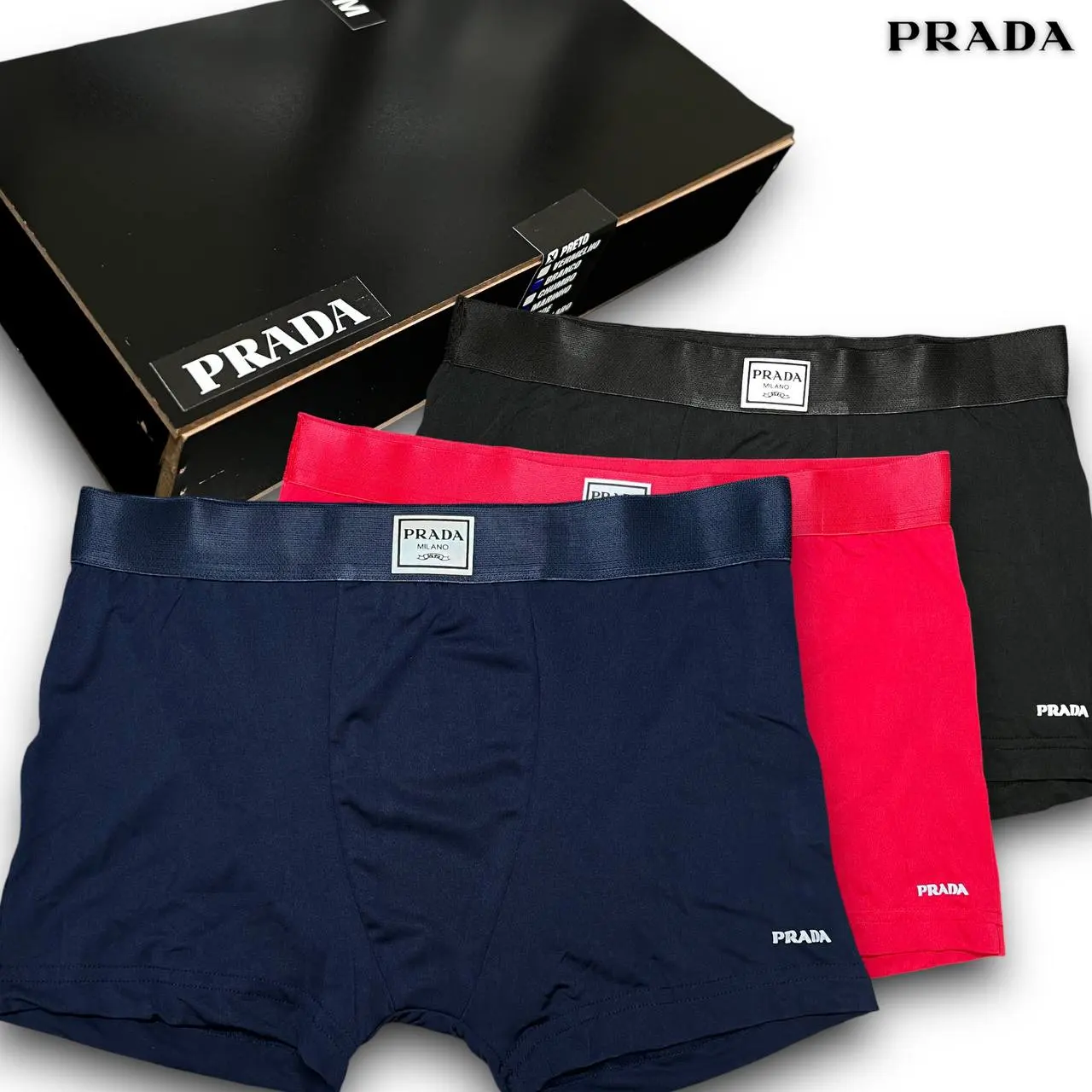 Kit Cueca Premium na Caixa de MADEIRA