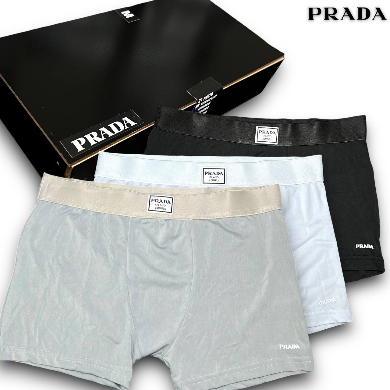 Kit Cueca Premium na Caixa de MADEIRA