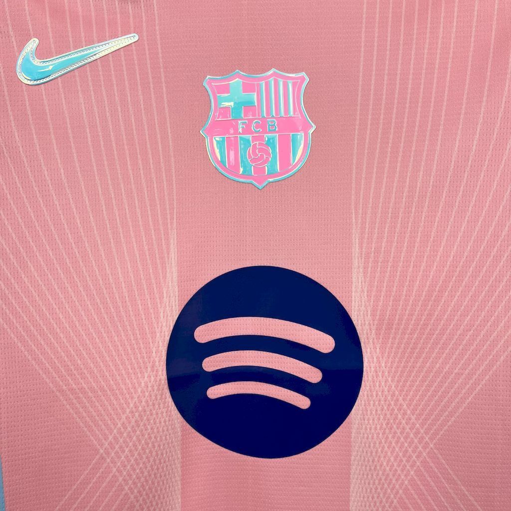  Camisa de time Tailandesa 1.1 TORCEDOR BARCELONA PINK EDITION - (envio direto da fabrica)