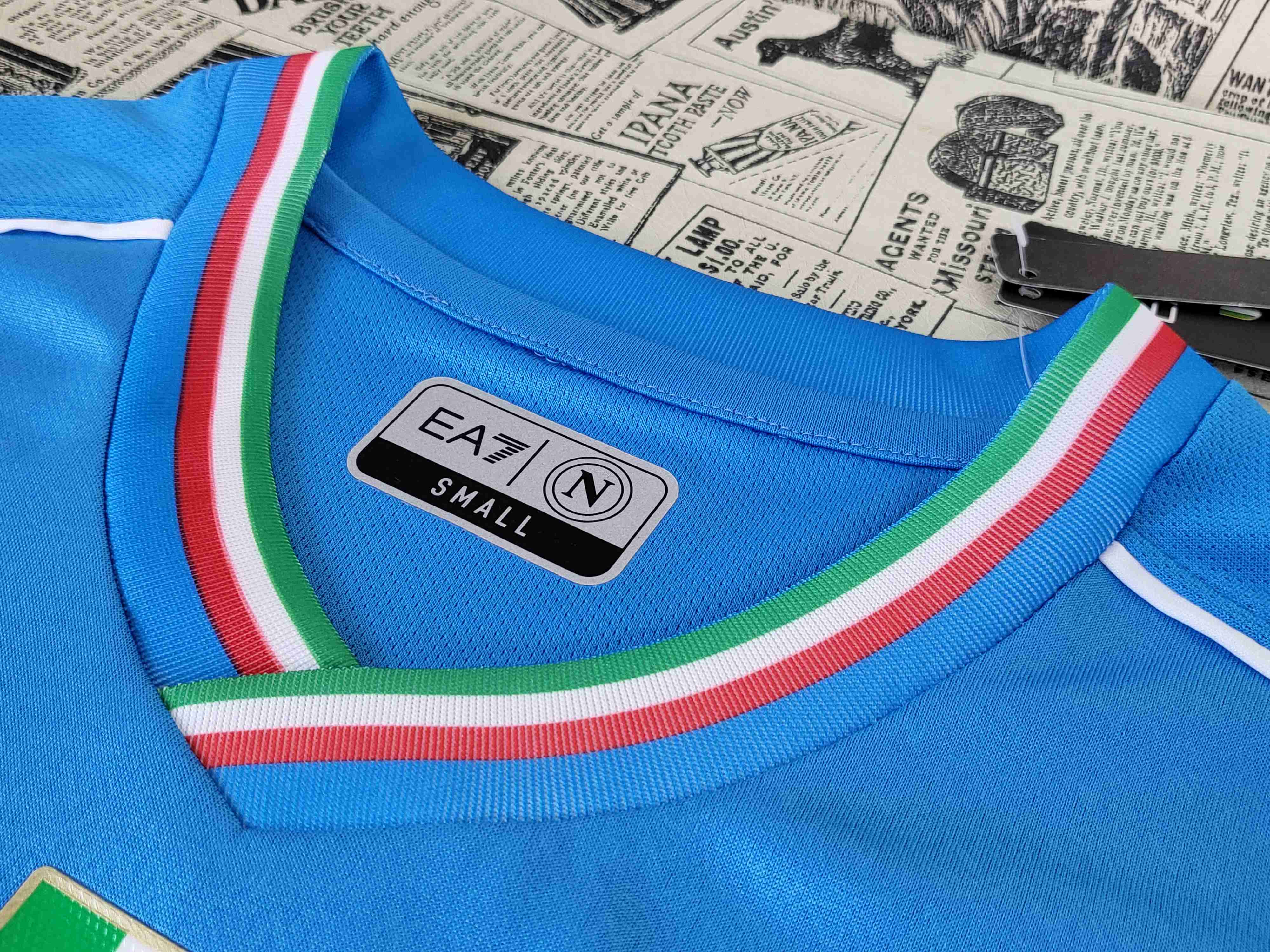 Camisa de time Tailandesa 1.1 JOGADOR NAPOLI 23/24 (PRONTA ENTREGA)