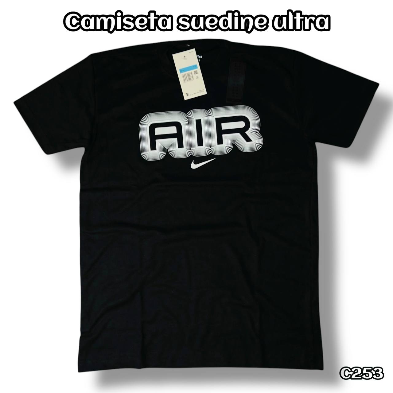 Camiseta Suedine ultra -(C253) ARTE EM DTF LT3A  