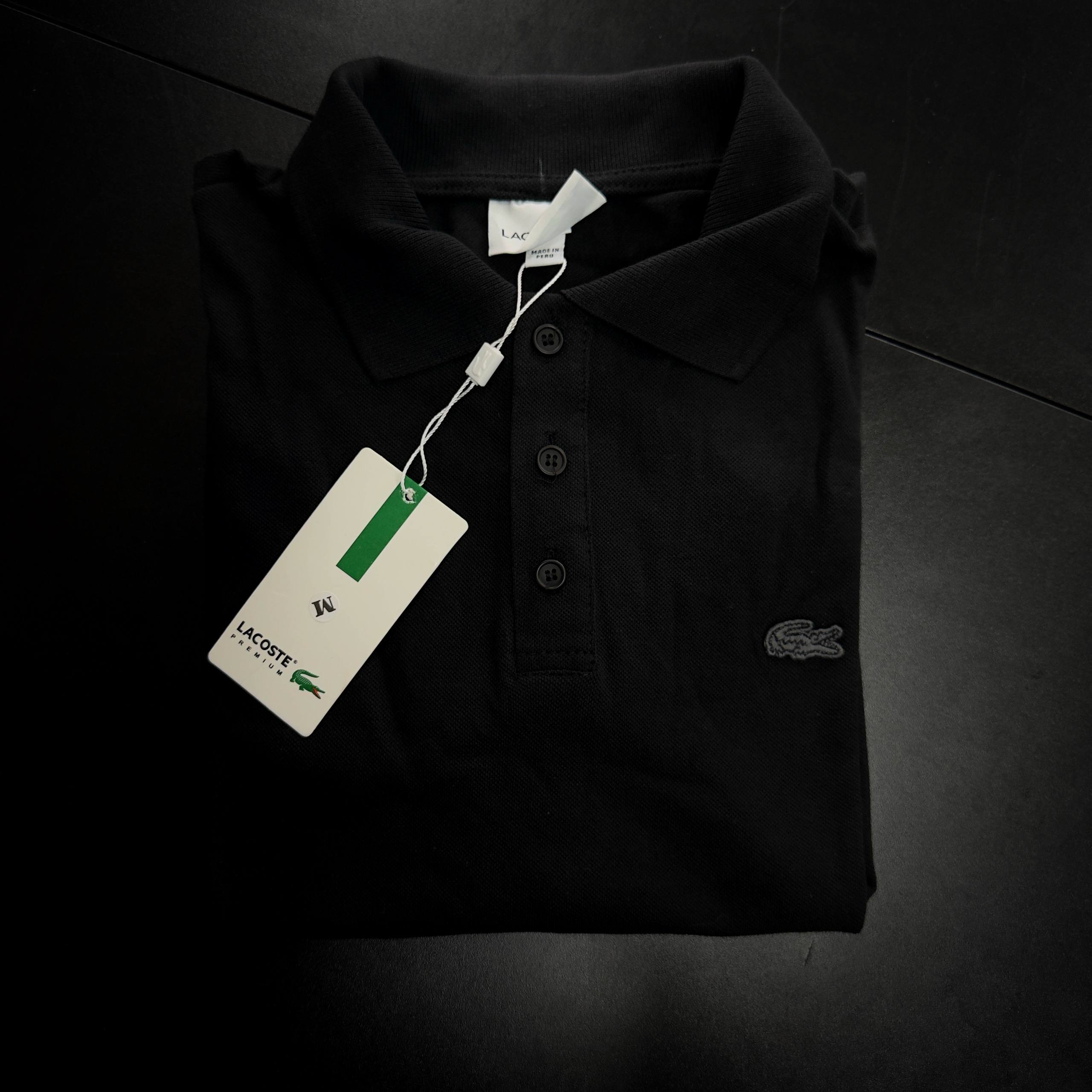 Camisa Polo Lacoste piquet dupla importada 