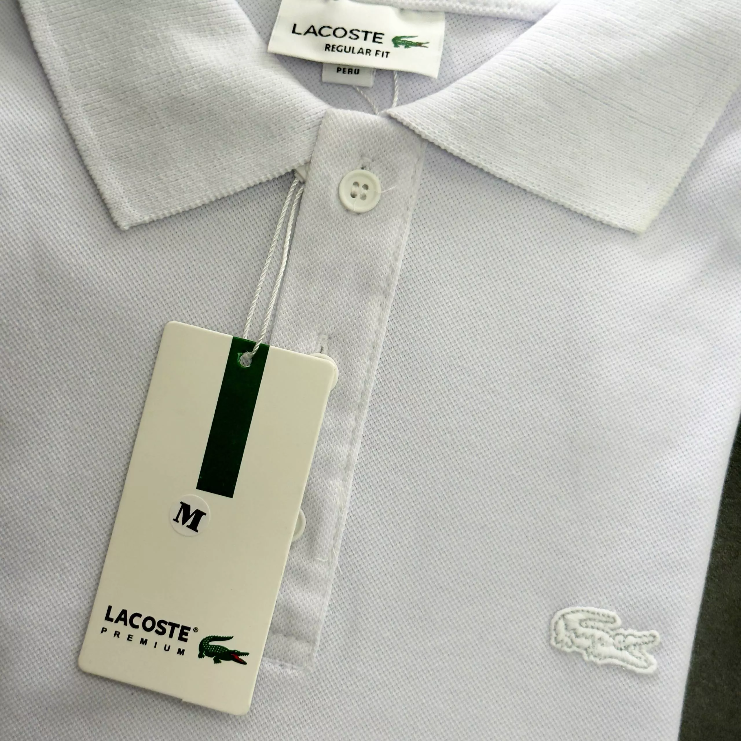 Camisa Polo Lacoste piquet dupla importada 