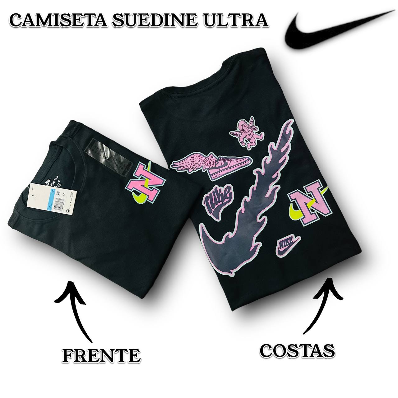 CAMISETA SUEDINE 1:1 ULTRA - NIKE  (ARTE EM DTF)  