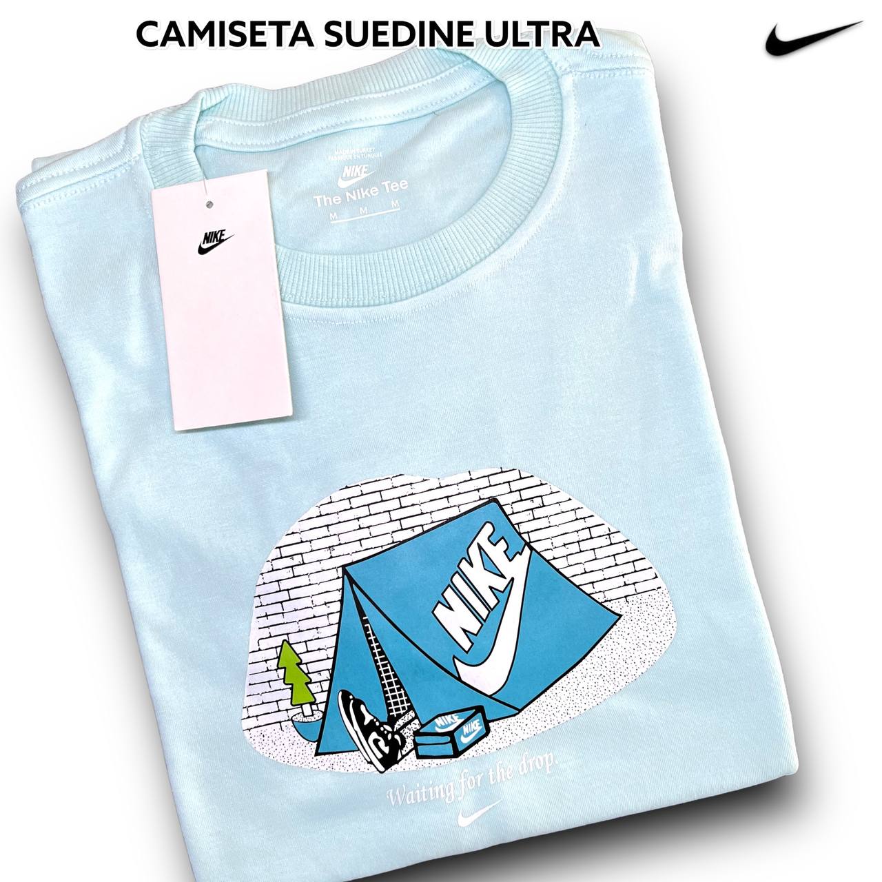 CAMISETA SUEDINE 1:1 ULTRA - NIKE arte em DTF