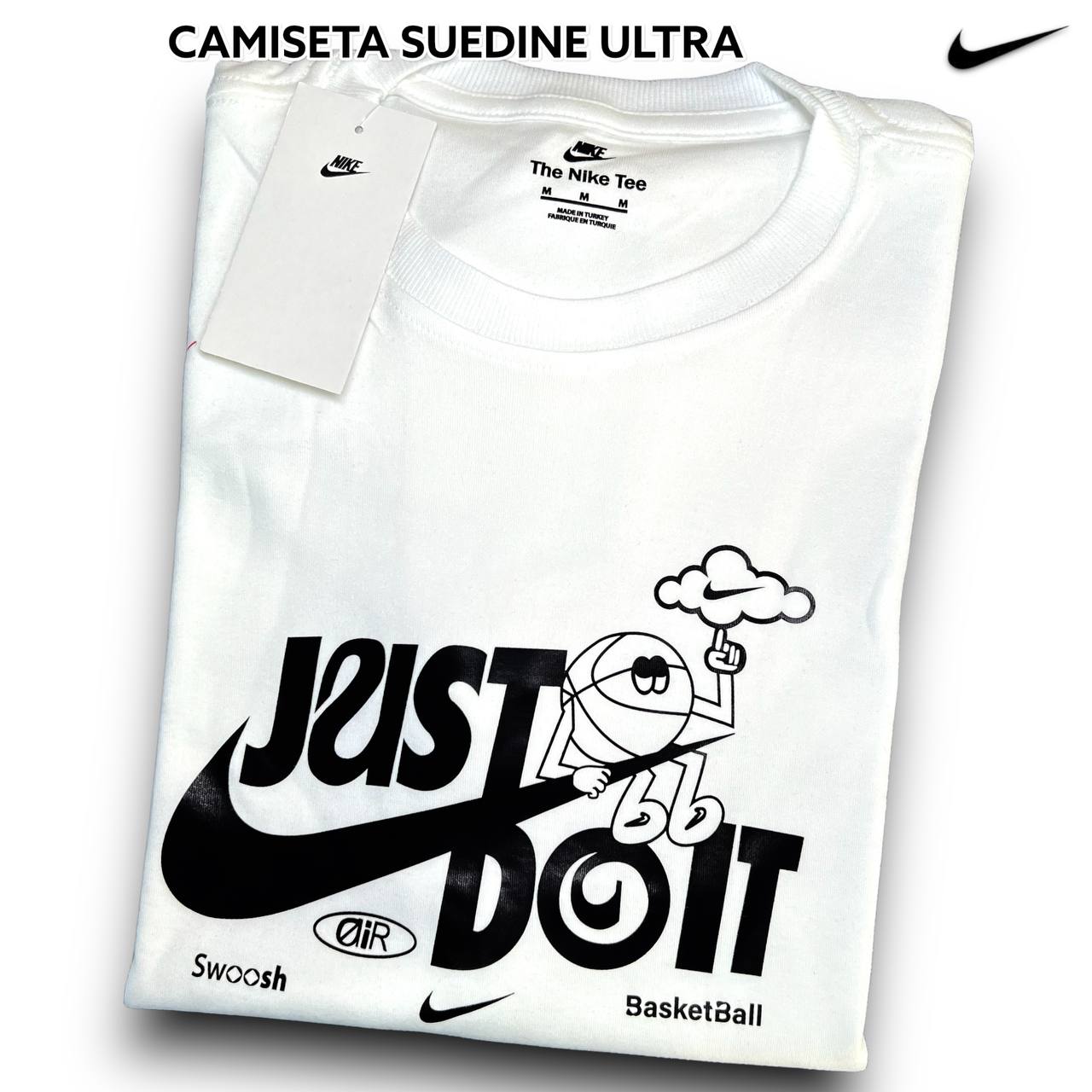 CAMISETA SUEDINE 1:1 ULTRA - NIKE arte em DTF