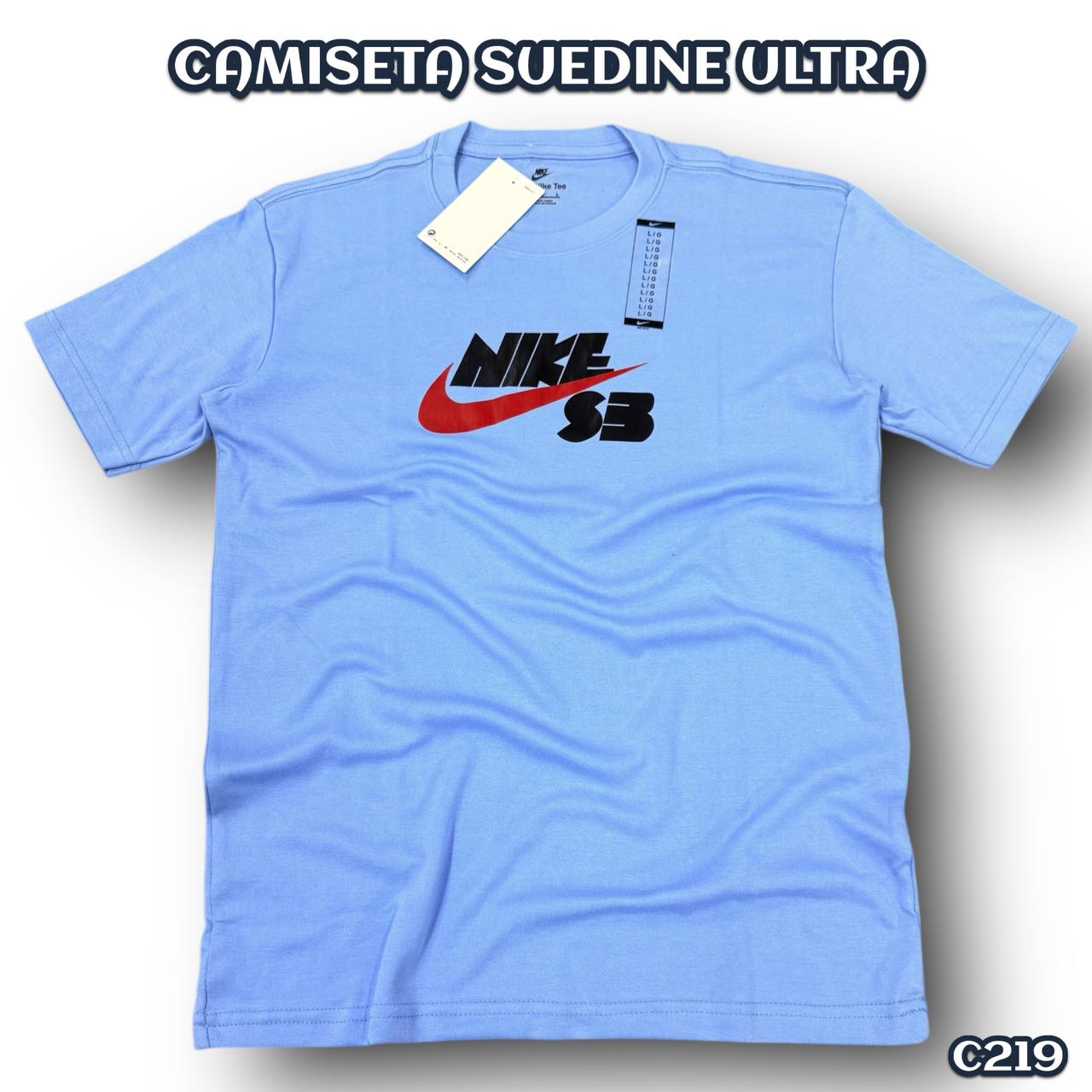 Camiseta Suedine ultra -(C219) ARTE EM DTF LT4A