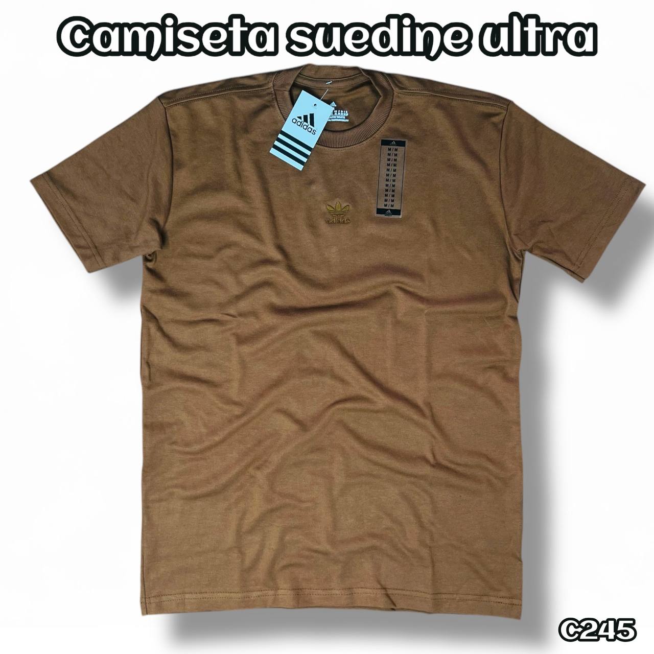 Camiseta Suedine ultra -(C257) ARTE BORDADA LT3A  