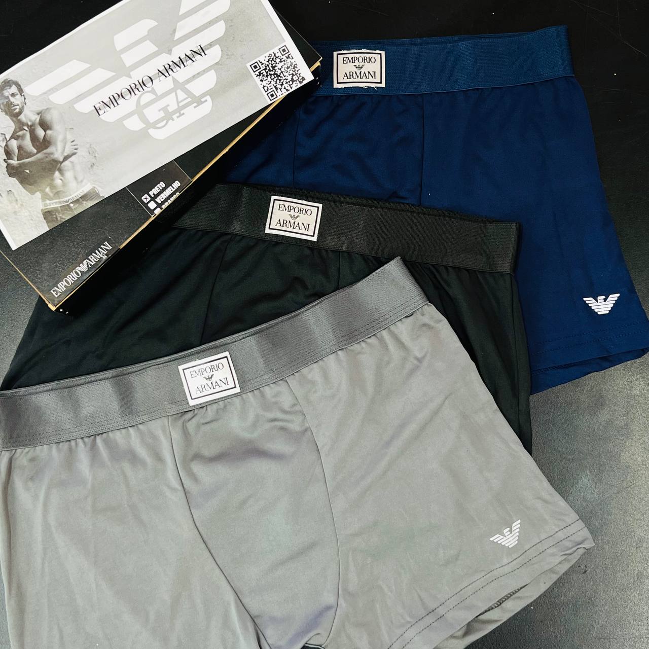 Kit Cueca Premium na caixa de MADEIRA LT 11-A (C282)