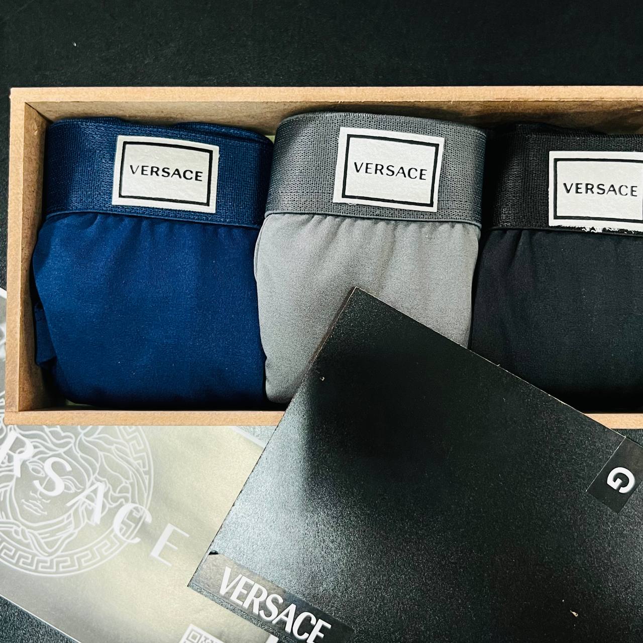 Kit Cueca Premium na caixa de MADEIRA (LT038)