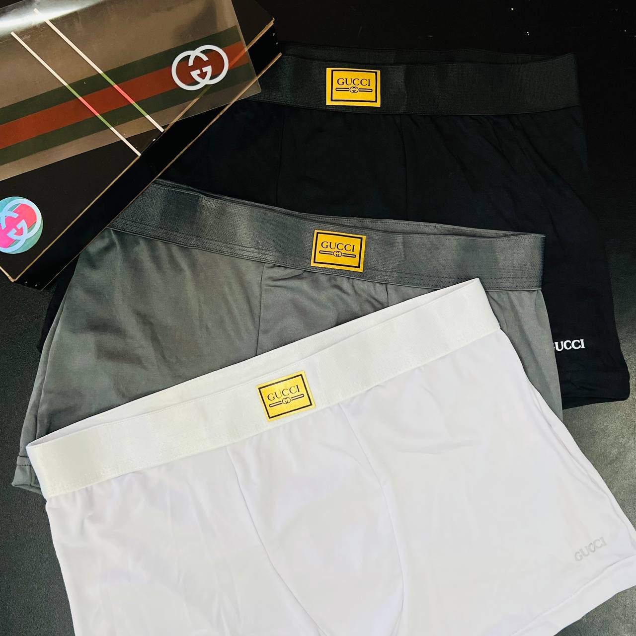 Kit Cueca Premium na caixa de MADEIRA (LT037)