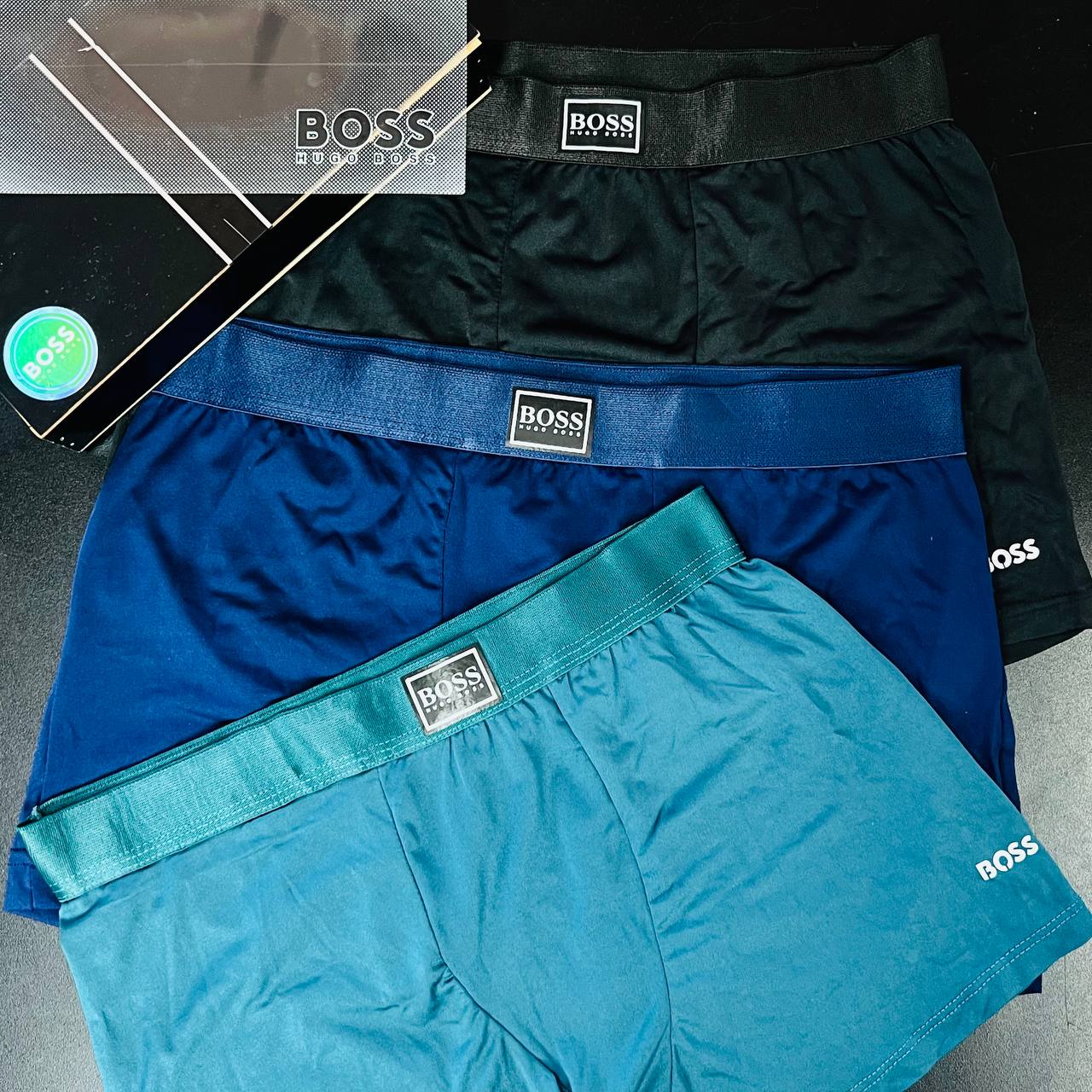 Kit Cueca Premium na caixa de MADEIRA (LT038)