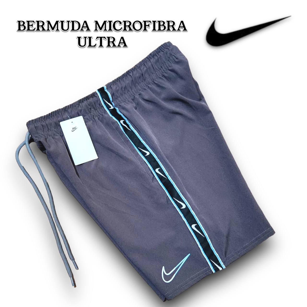 Bermuda Microfibra Ultra - NIKE - FAIXA LATERAL