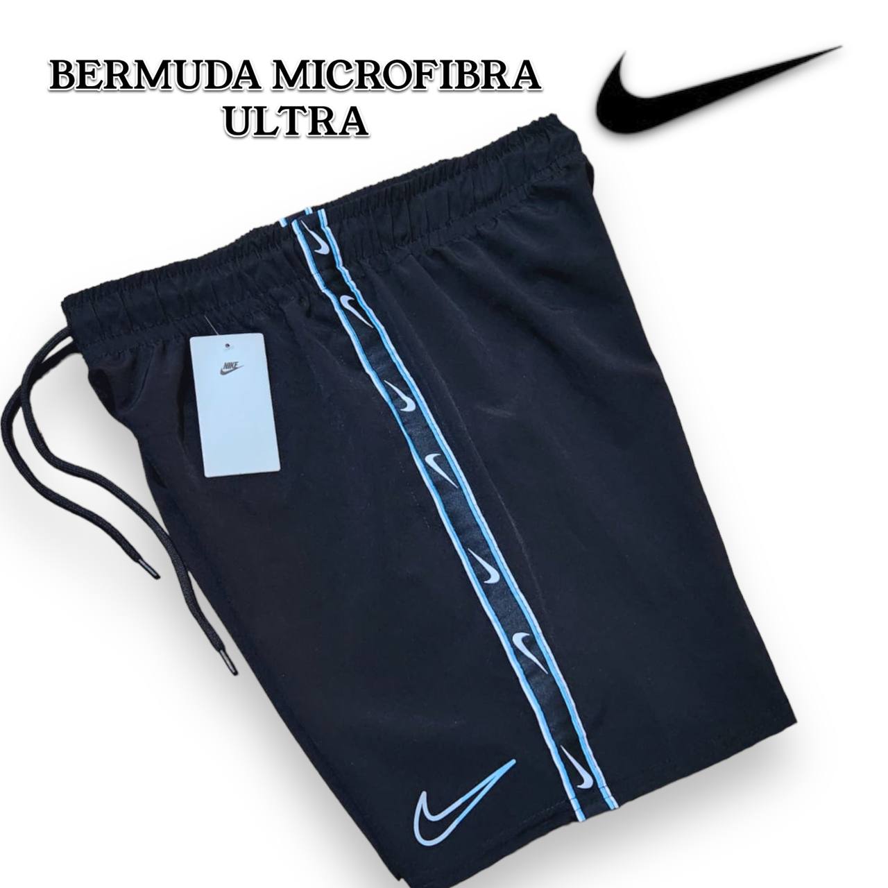 Bermuda Microfibra Ultra - NIKE - FAIXA LATERAL