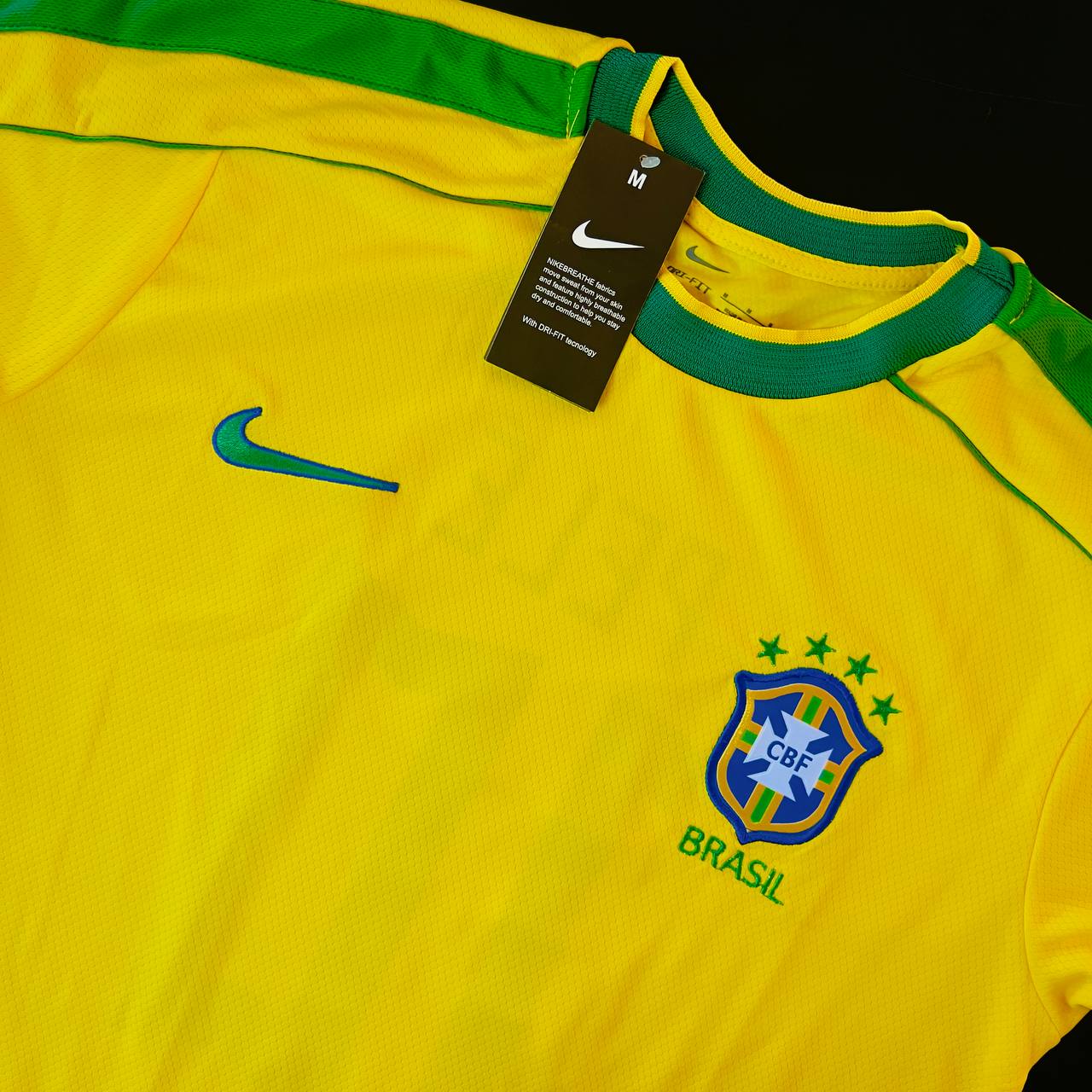 Camisa de Time (Qualidade Nacional Premium) Seleção Brasileira Retrô PELÉ #10| LT65A (C1106) 
