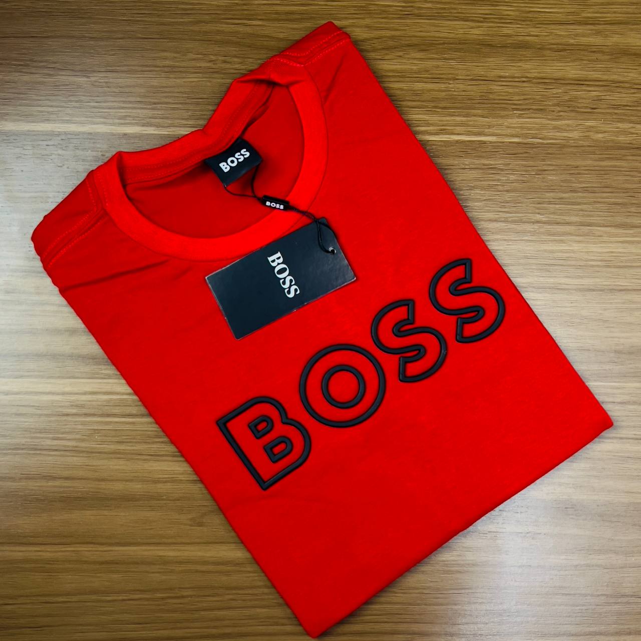 Camiseta Malha Egípcia Soft Boss - Estampa emborrachada LT010
