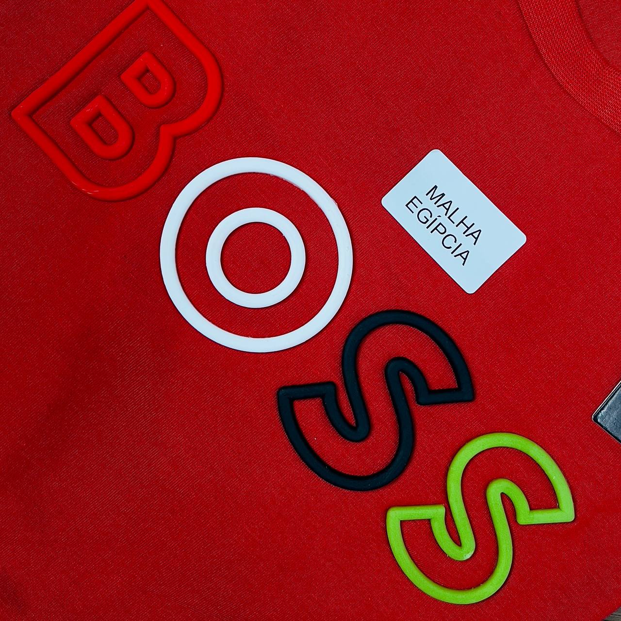 Camiseta Malha Egípcia Soft Boss - Estampa emborrachada LT010