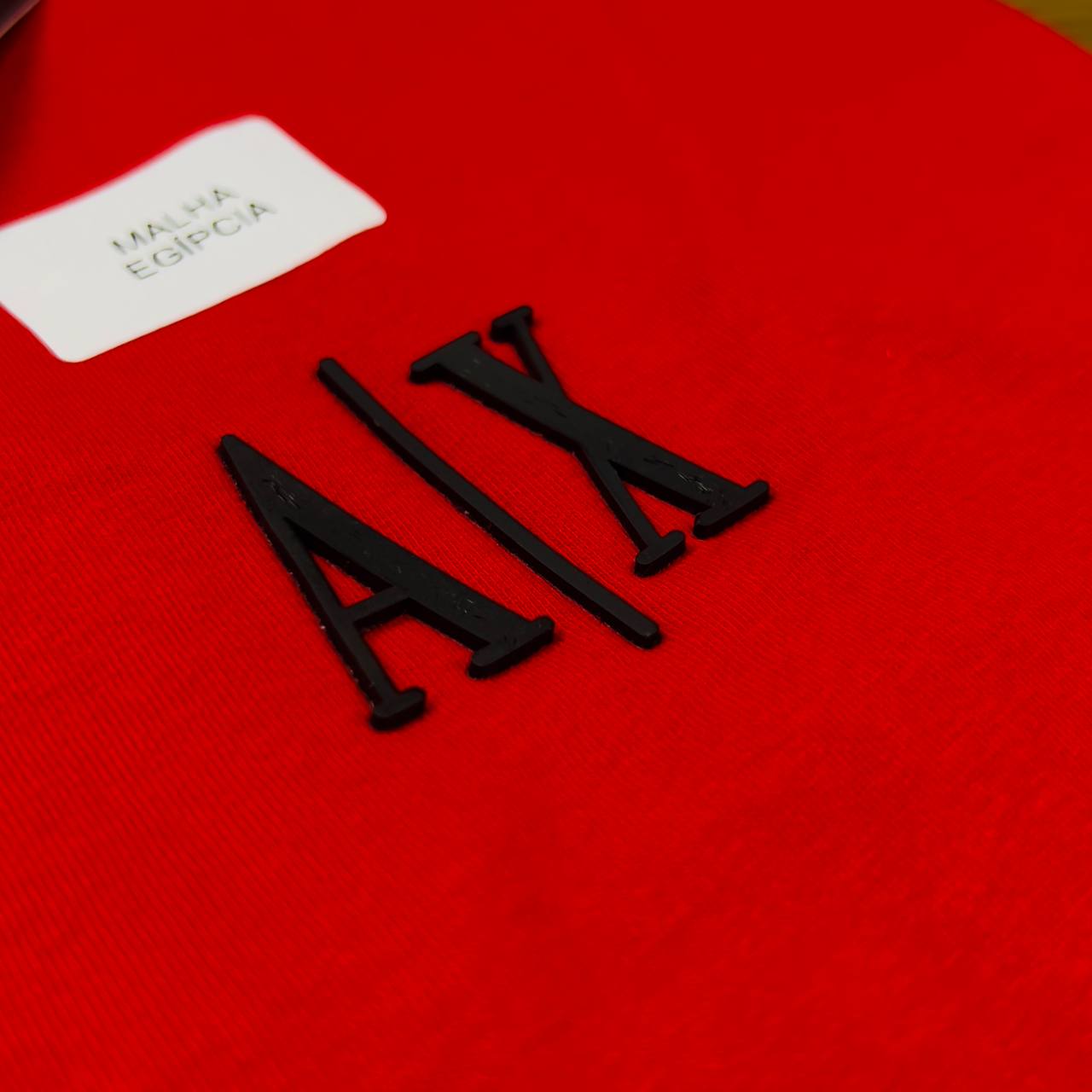 Camiseta Malha Egípcia Soft Armani - Termogel em alto relevo LT010