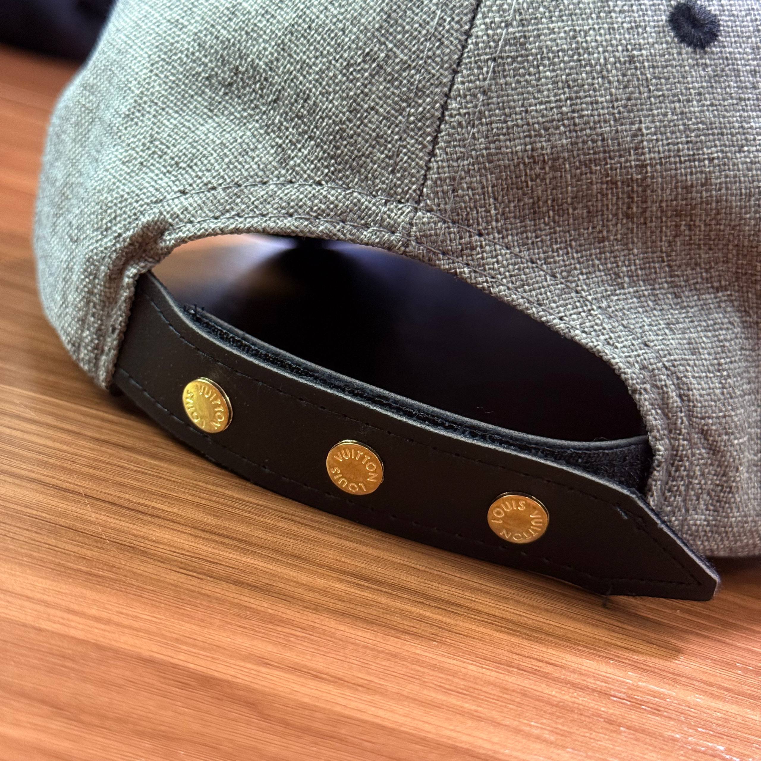 Boné Ultra Premium LOUIS VUITTON Aba de couro (LT026)