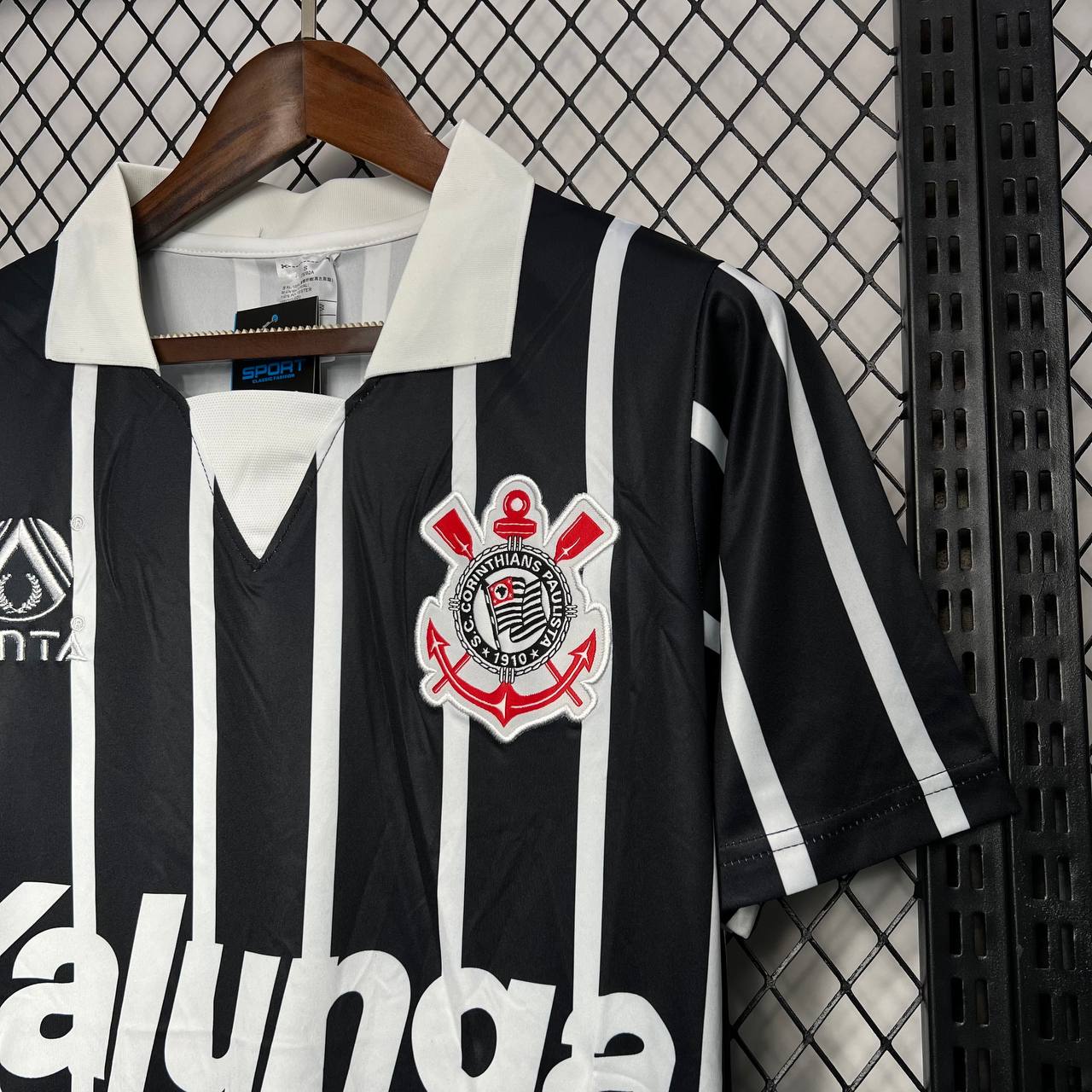 Camisa de time Tailandesa 1.1 RETRÔ CORINTHIANS II 1990