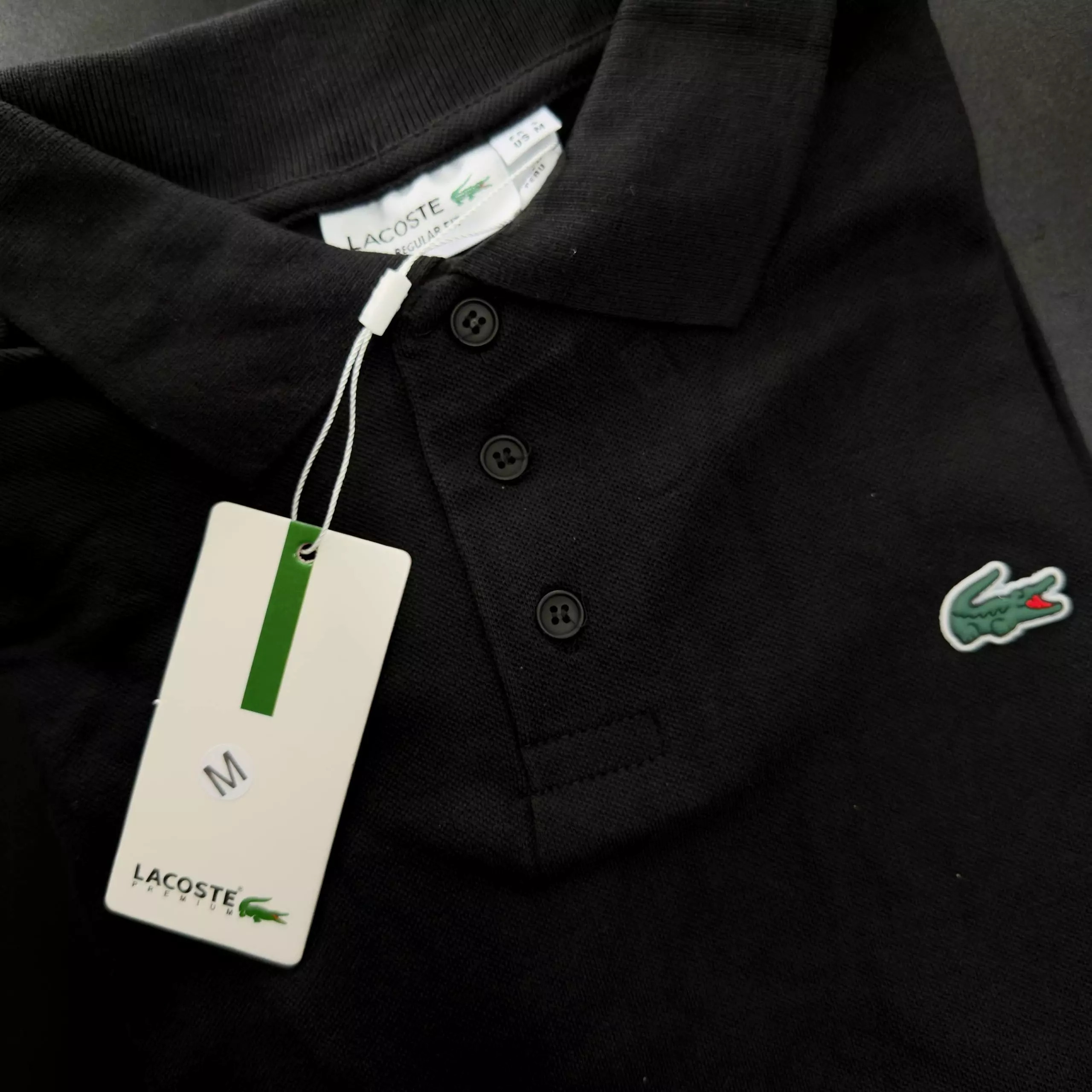 Camisa Polo Lacoste piquet dupla importada