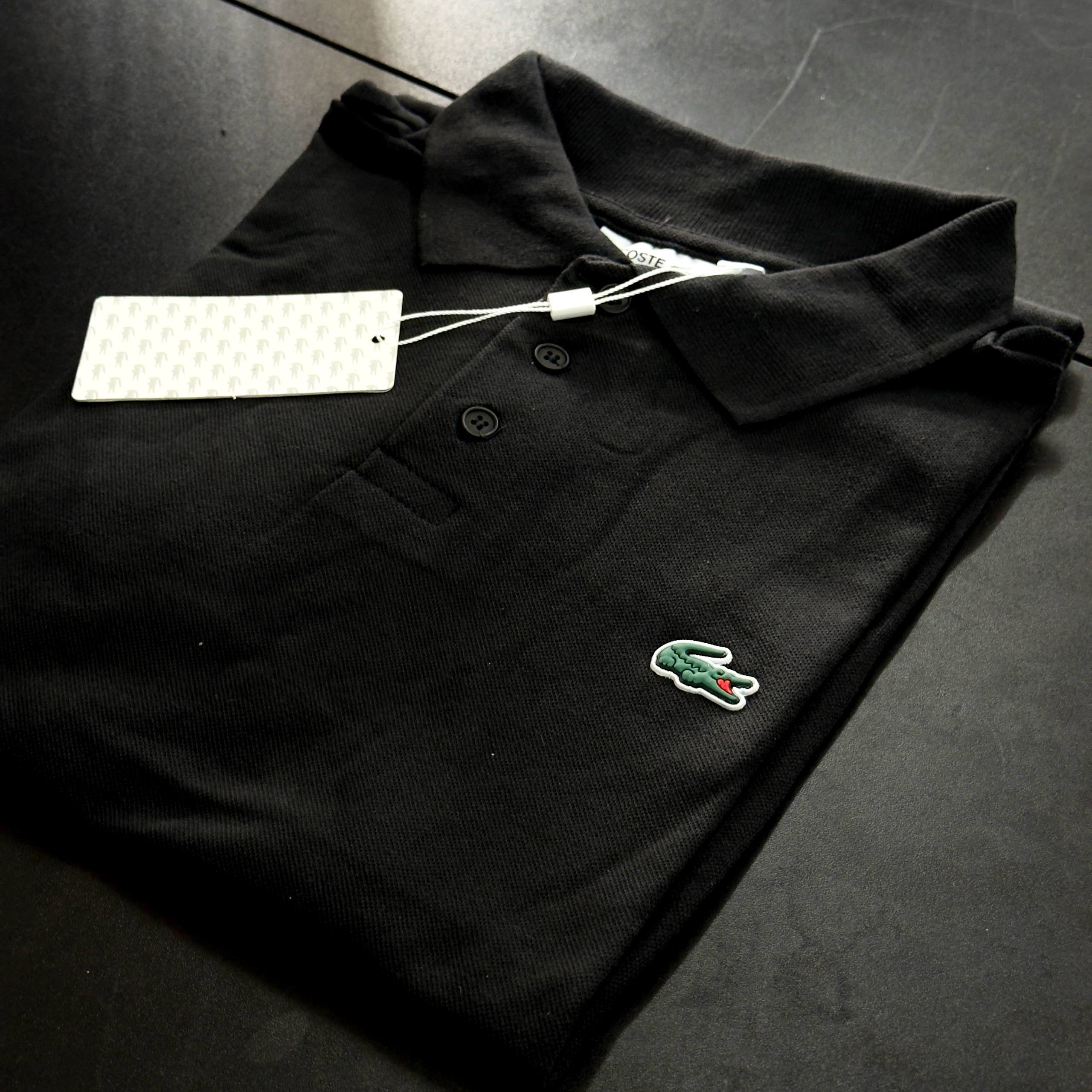 Camisa Polo Lacoste piquet dupla importada