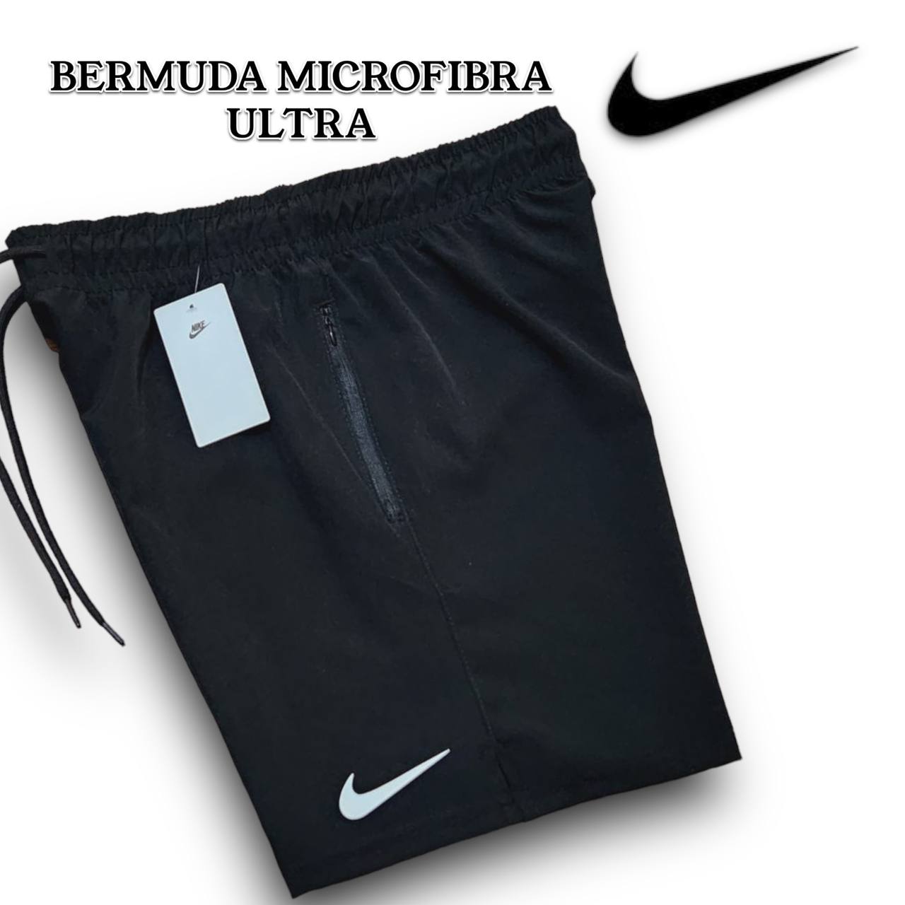 Bermuda Microfibra Ultra - NIKE  - ZIPER 