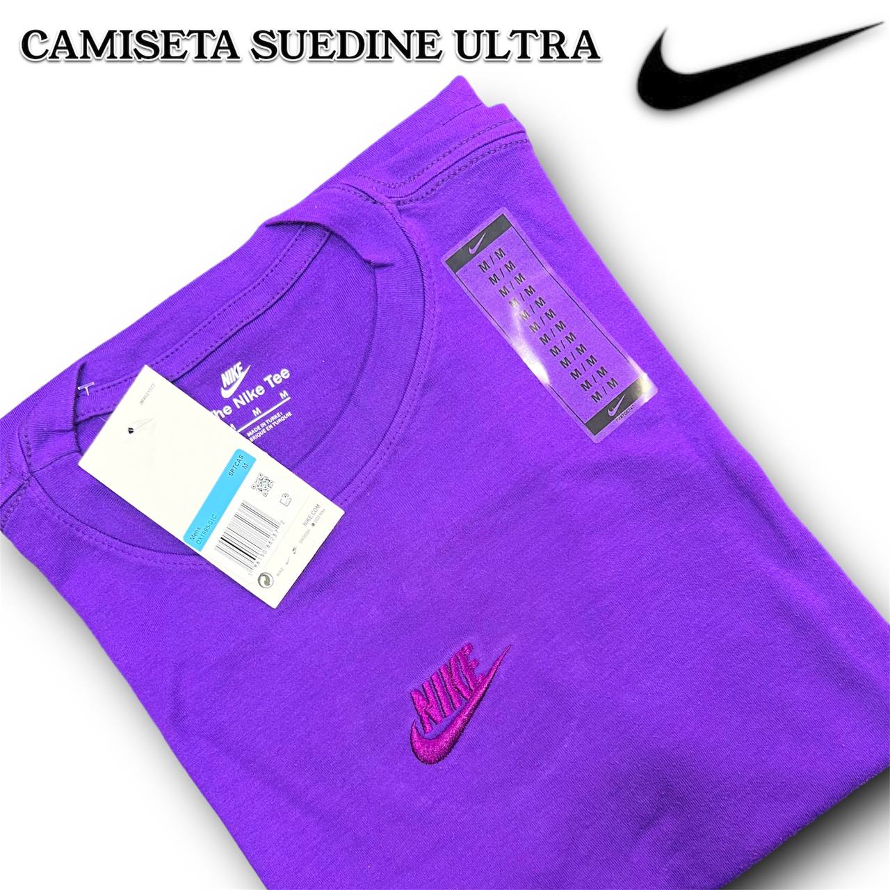 Camiseta Suedine Ultra Nike Arte em Bordada 