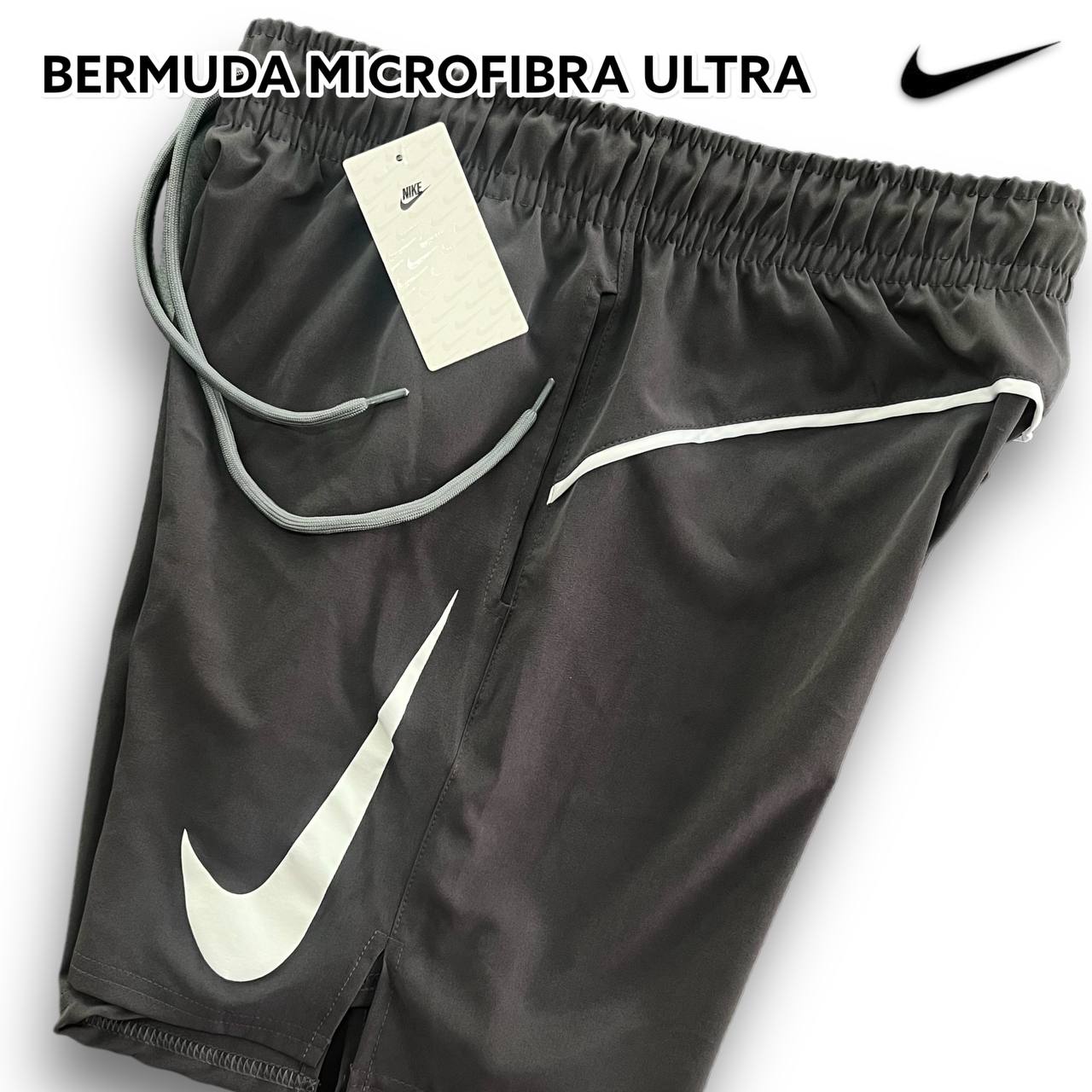 Bermuda Microfibra Ultra - NIKE com fitilho 