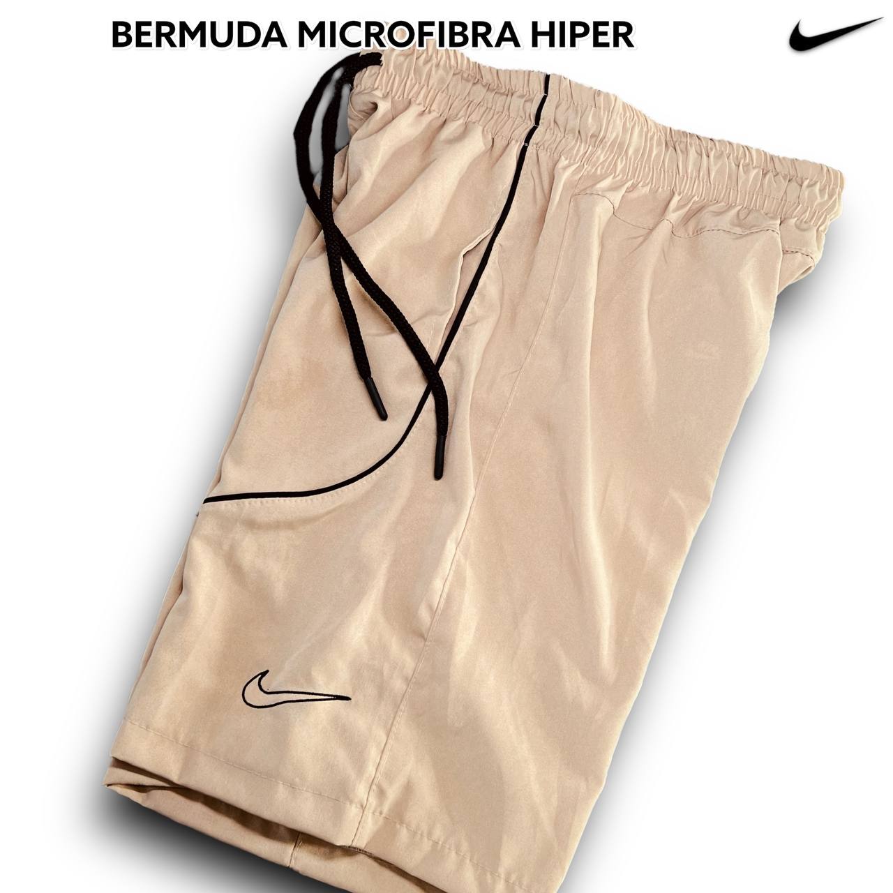 Bermuda Microfibra HIPER - NIKE arte em bordado 