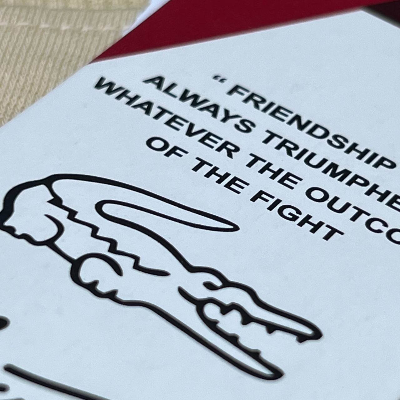 Camiseta Algodão Stretch Americano - LACOSTE arte em bordado camurca