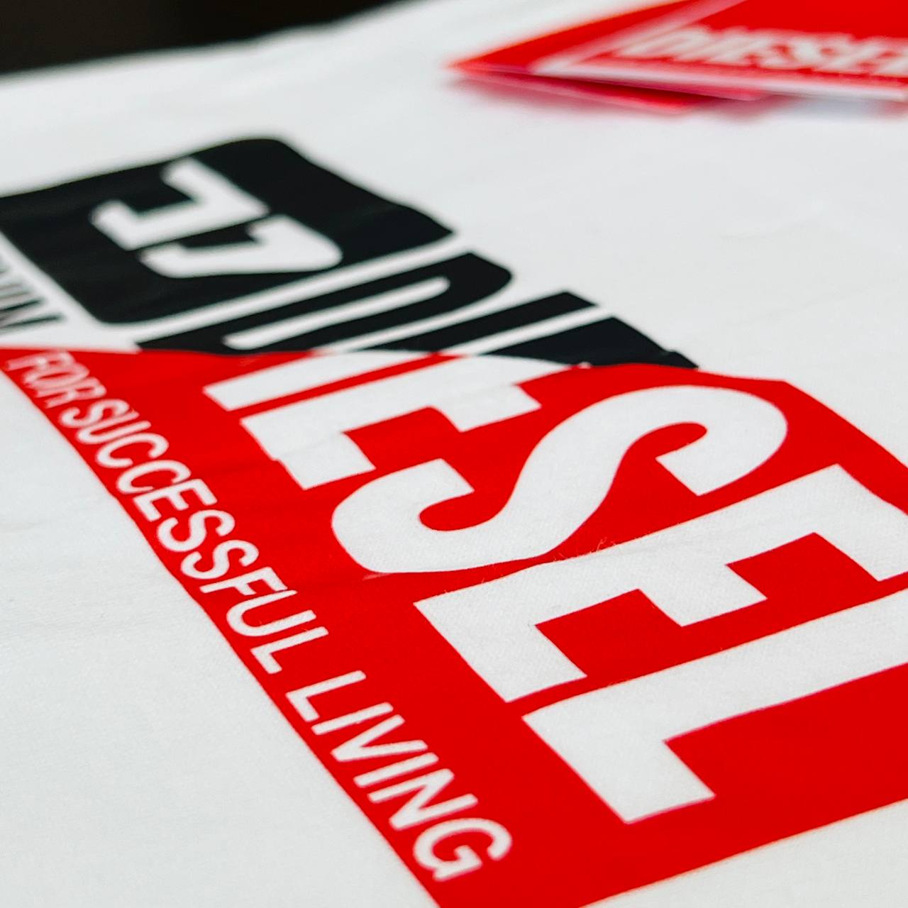 Camiseta GENUINA COTTON SOFT TURCO - DIESEL arte em DTF