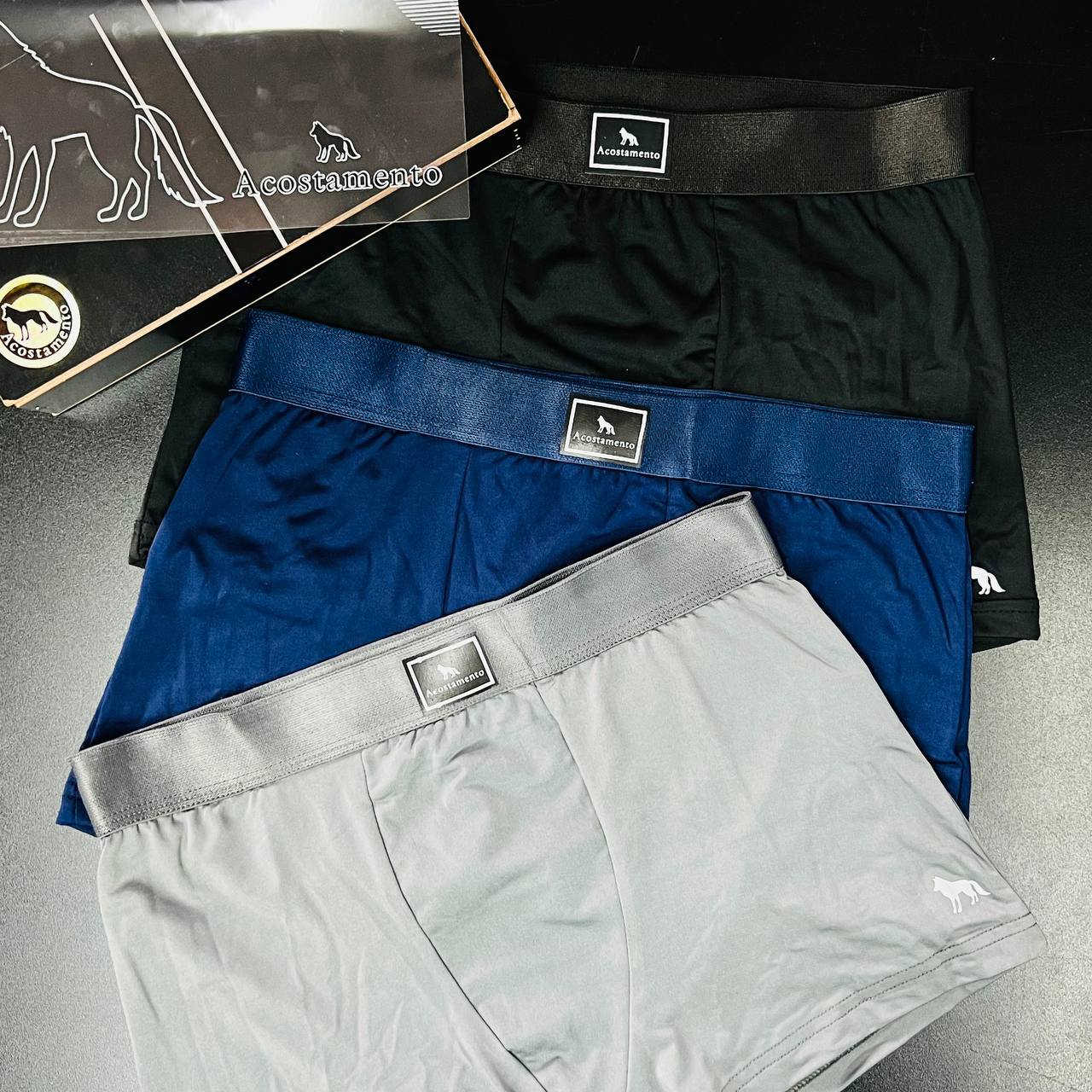 Kit Cueca Premium na caixa de MADEIRA (LT038)