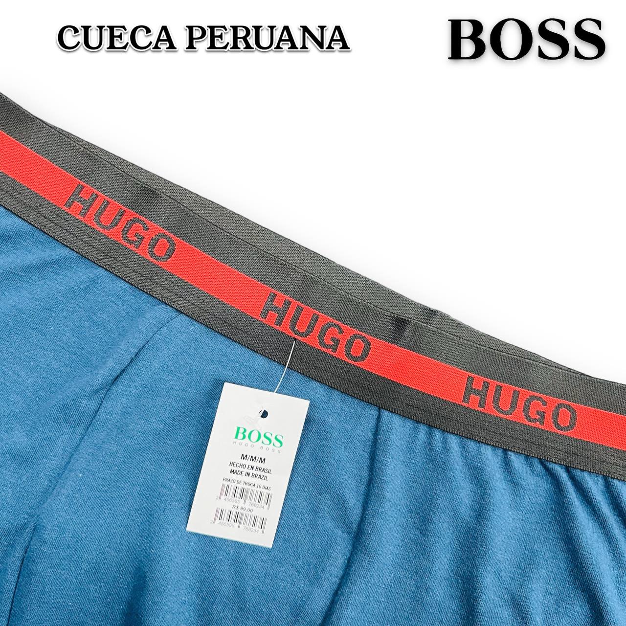 Cuecas Peruanas - HUGO BOSS/FAIXA VERMELHA