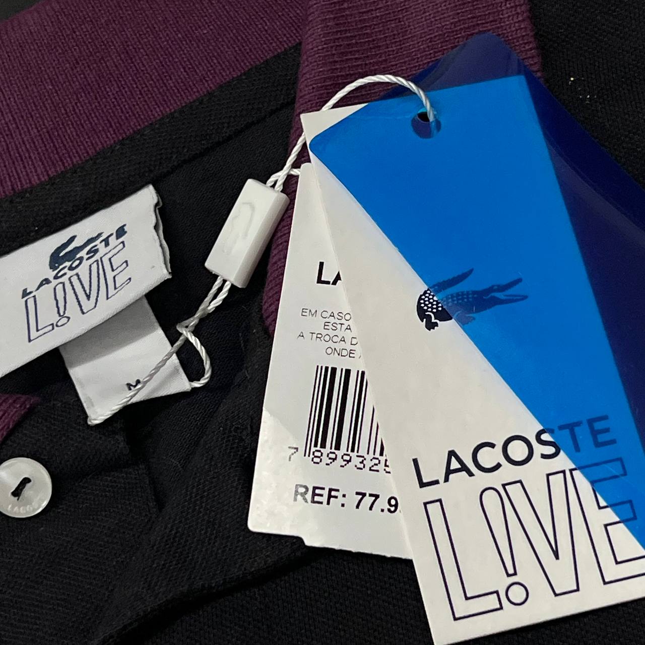 Polo Piquet Duplo - LACOSTE arte em bordado